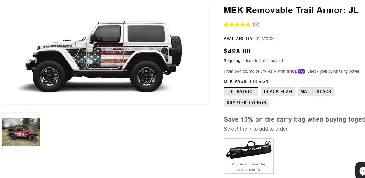 Jeep Wrangler JL Mek Magnet review 1701827632245