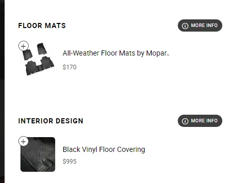 Jeep Wrangler JL Floor mats.... 1701887602486