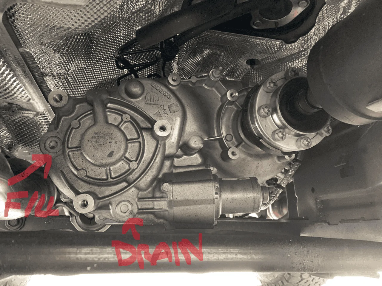 Jeep Wrangler JL 2H drive mp3022 transfer case photo