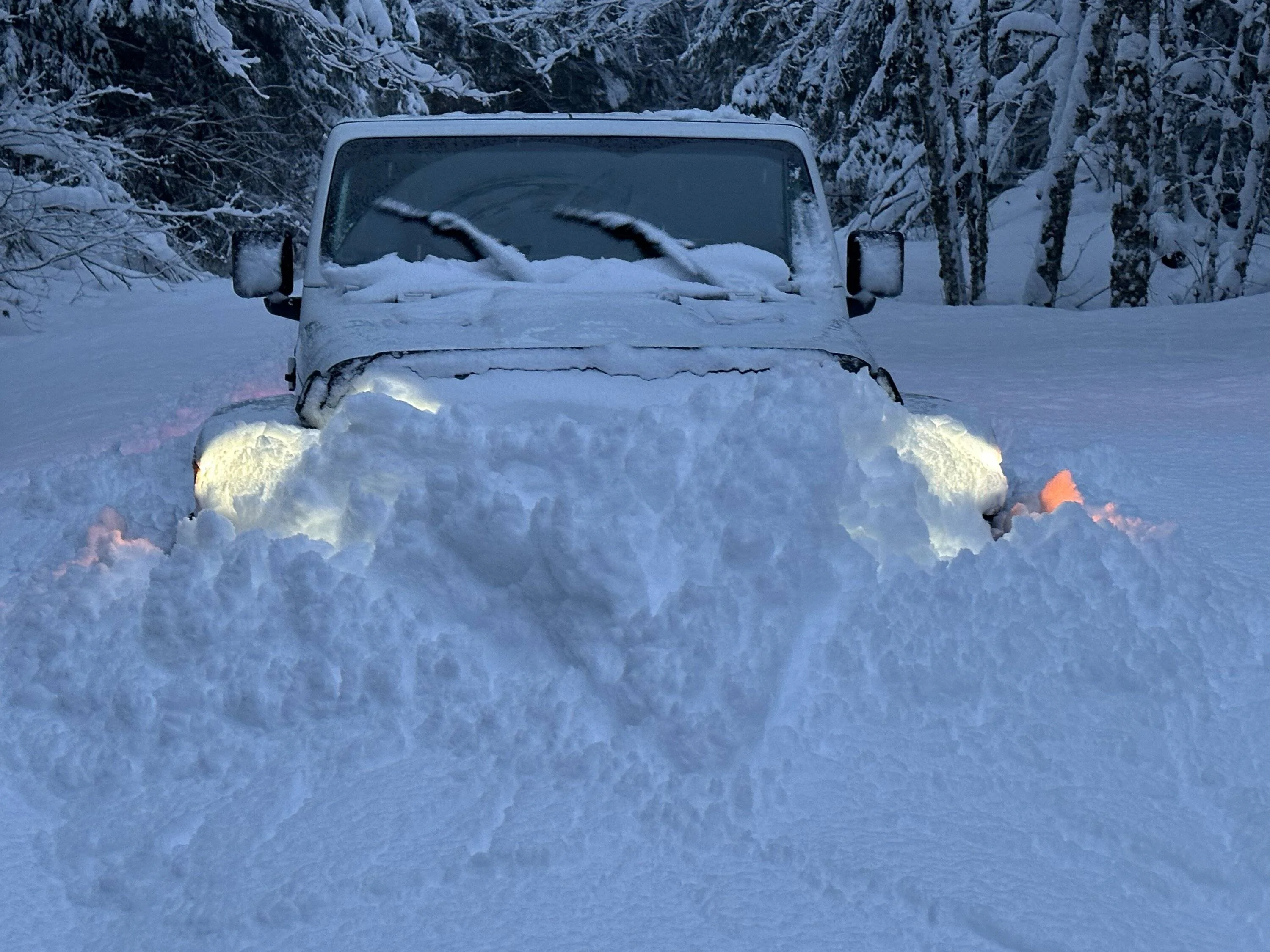 Jeep Wrangler JL Snow Wheeling 2023-03-04 06.40.30
