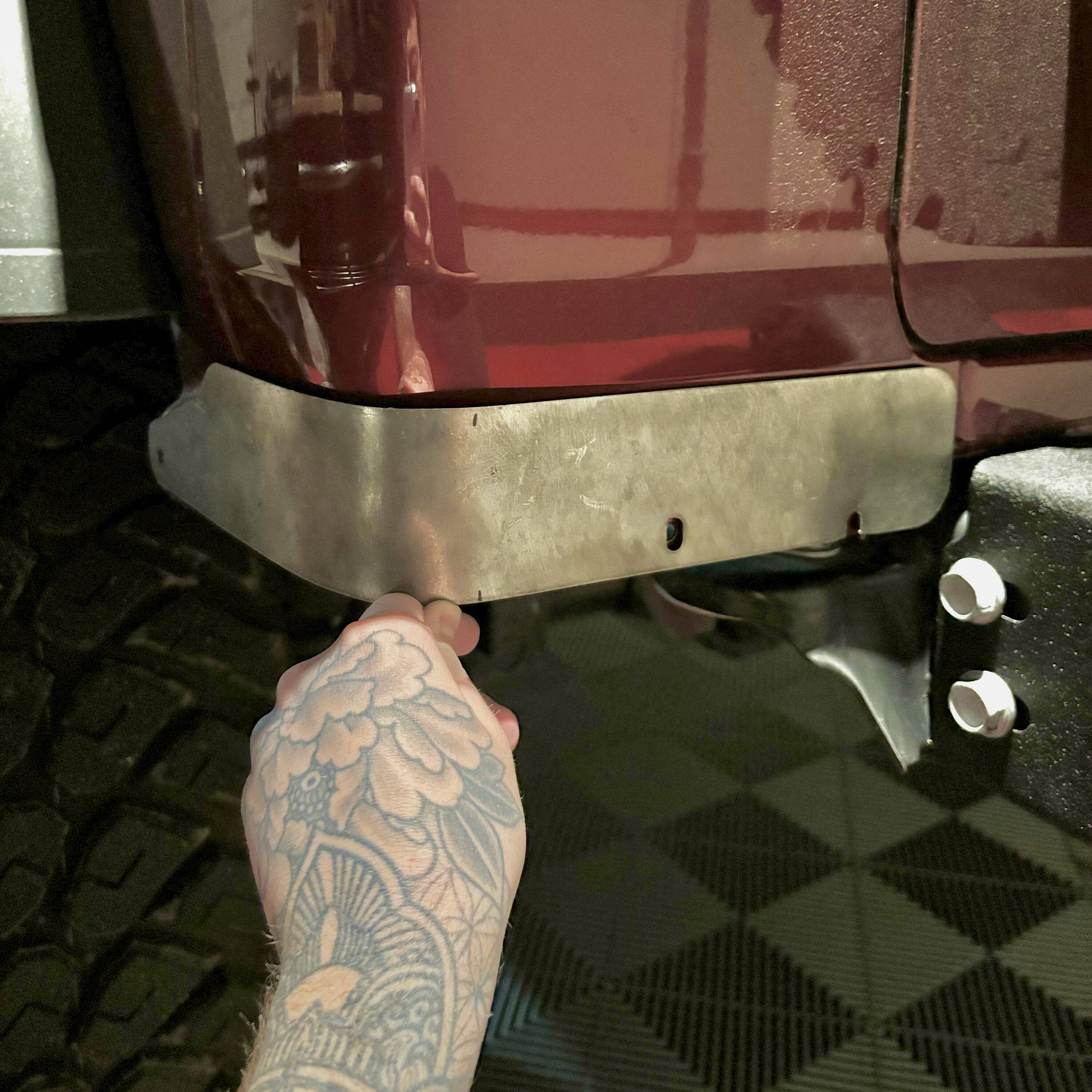 Jeep Wrangler JL New rear lower corner protection IMG_0314