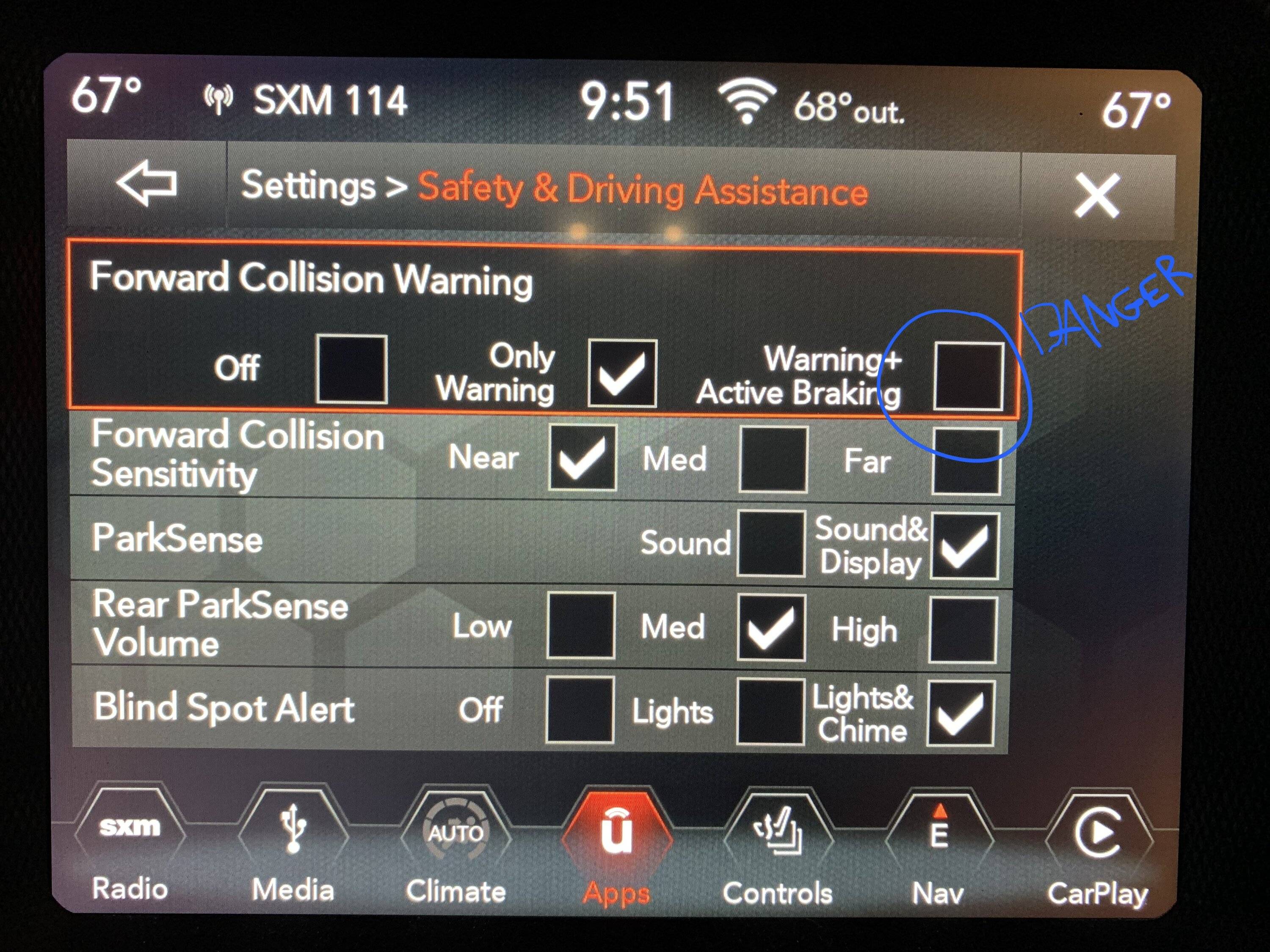 Jeep Wrangler JL How does automatic braking decide to activate? IMG_3103