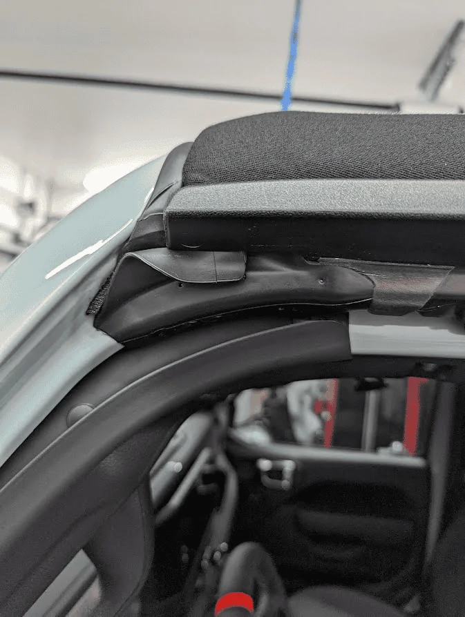Jeep Wrangler JL Sunrider install folded fla