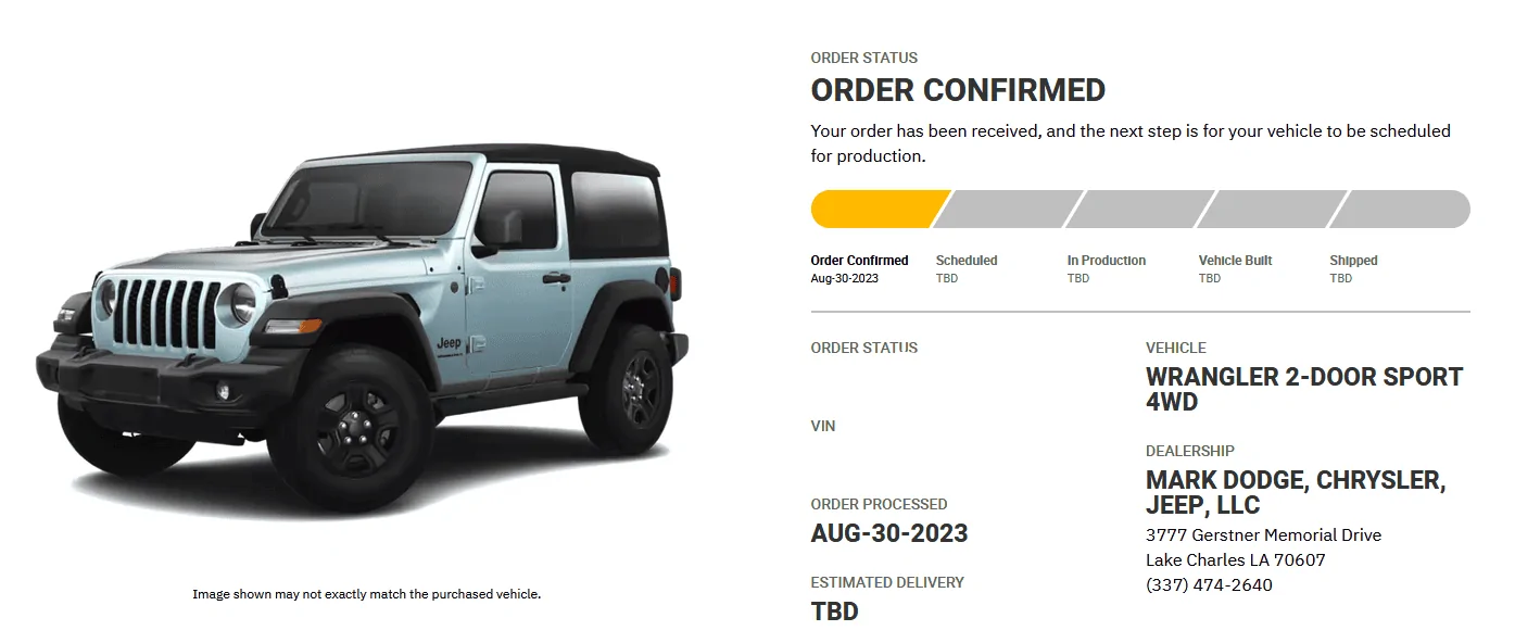 Jeep Wrangler JL 2024 Order Waiting Room 1702653955790