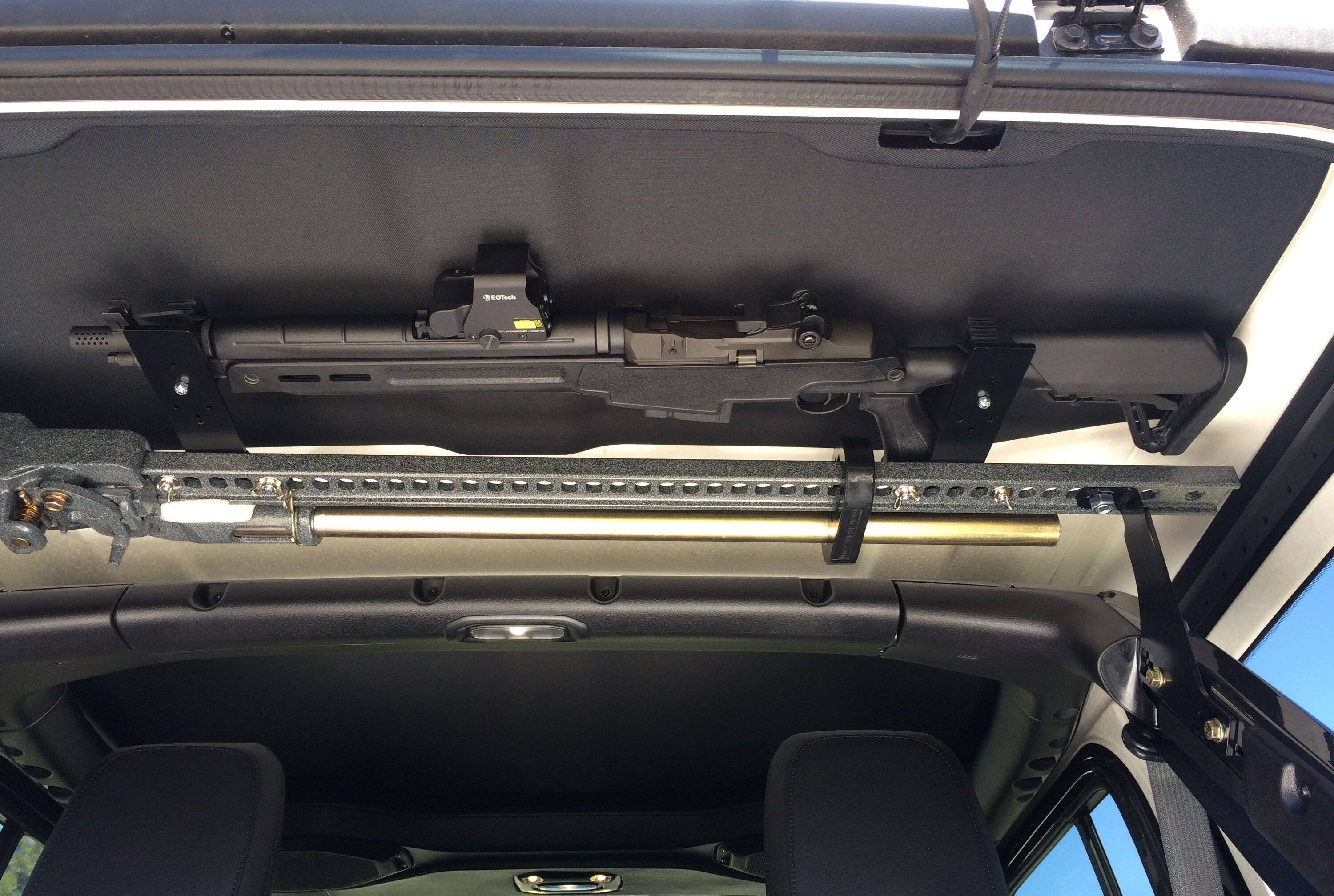 Jeep Wrangler JL Gun Rack HiLiftGunRack1