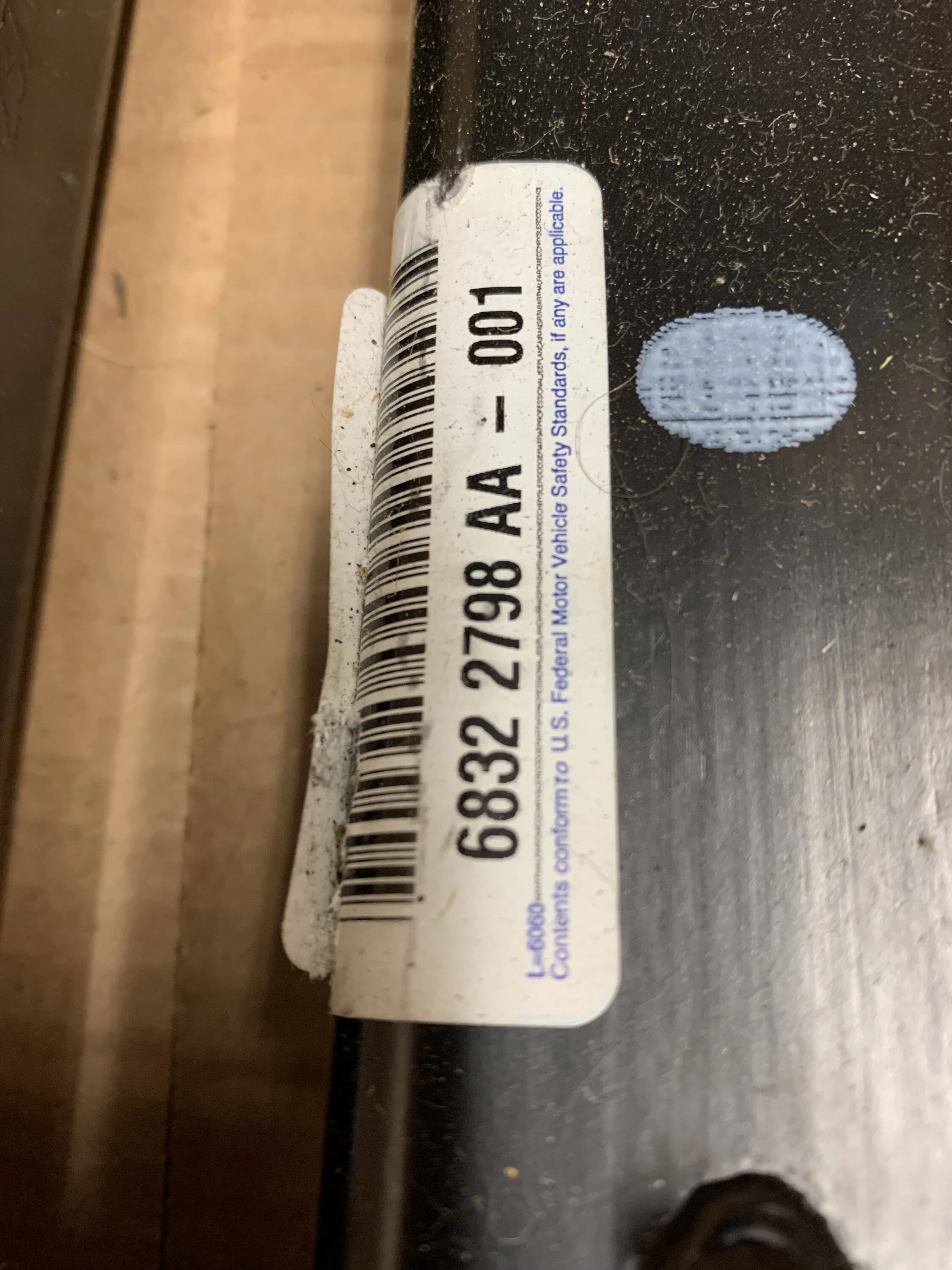 Jeep Wrangler JL NIB Mopar Extended Lower Control Arm Set 68322798AA $25. IMG_1209