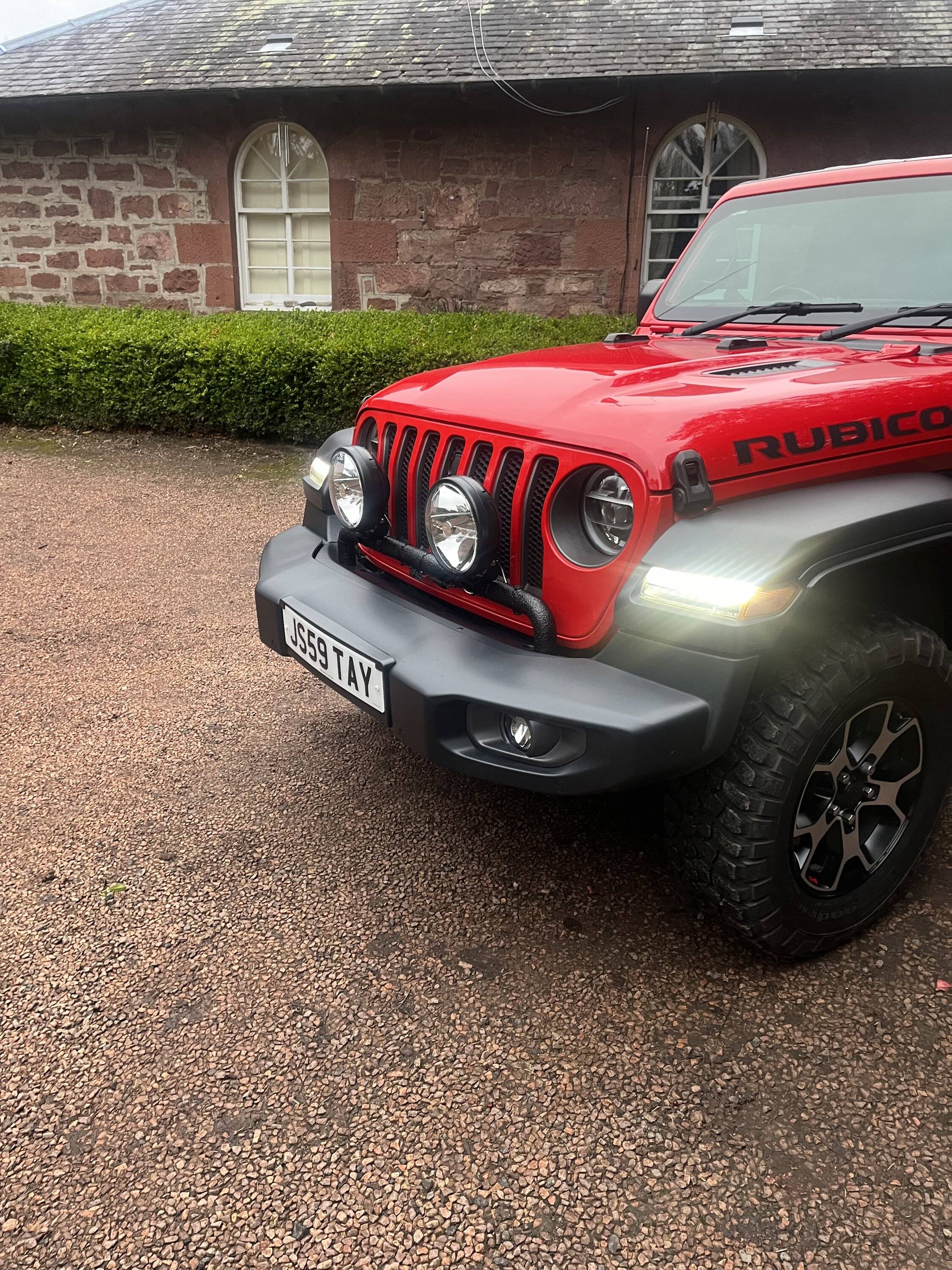 Jeep Wrangler JL Lamp bar IMG_6792