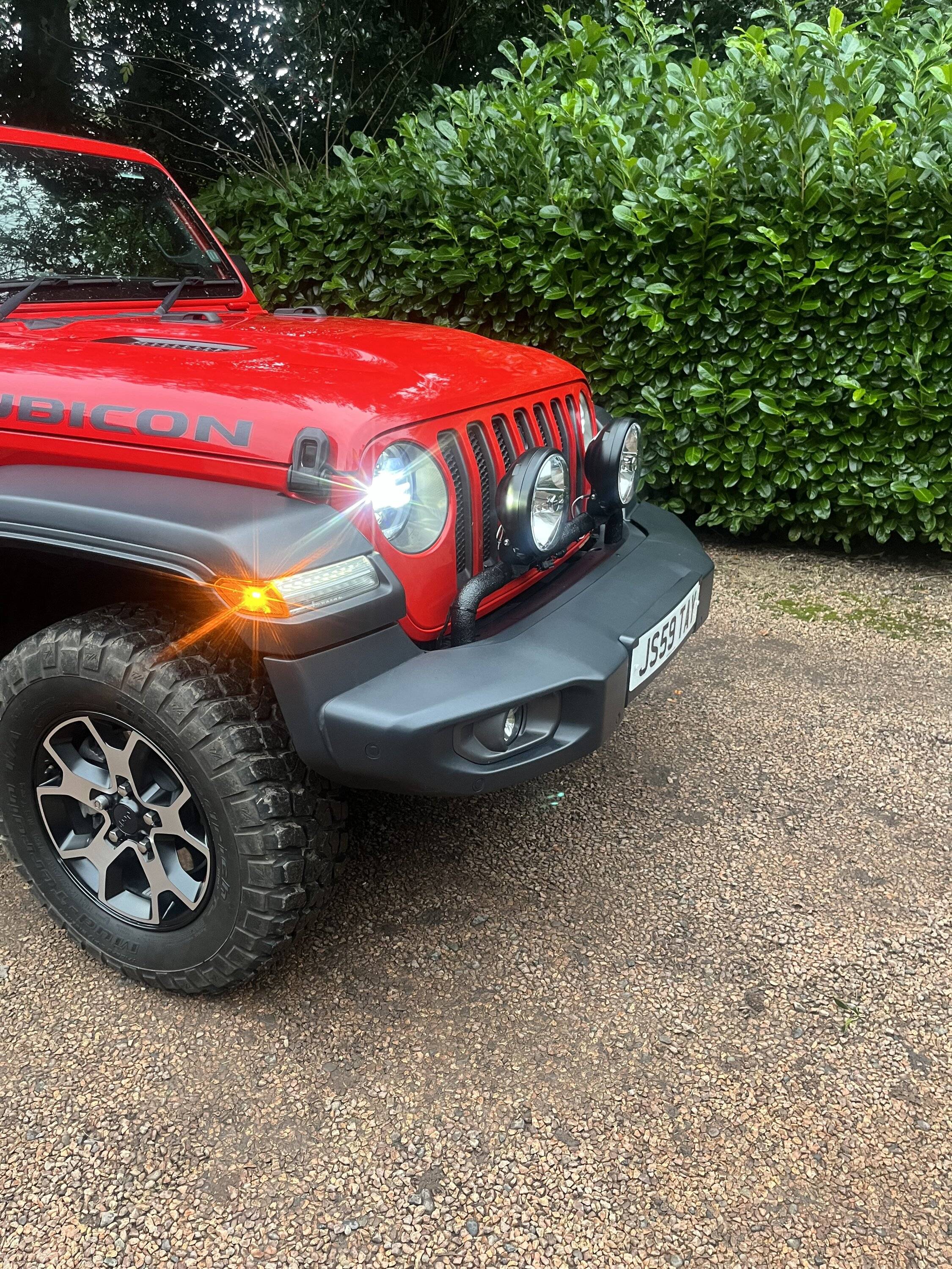 Jeep Wrangler JL Lamp bar IMG_6789