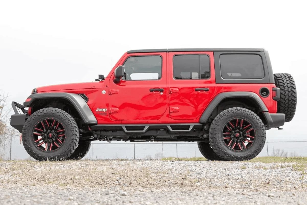 Jeep Wrangler JL Rough Country Side Steps 1703025296547