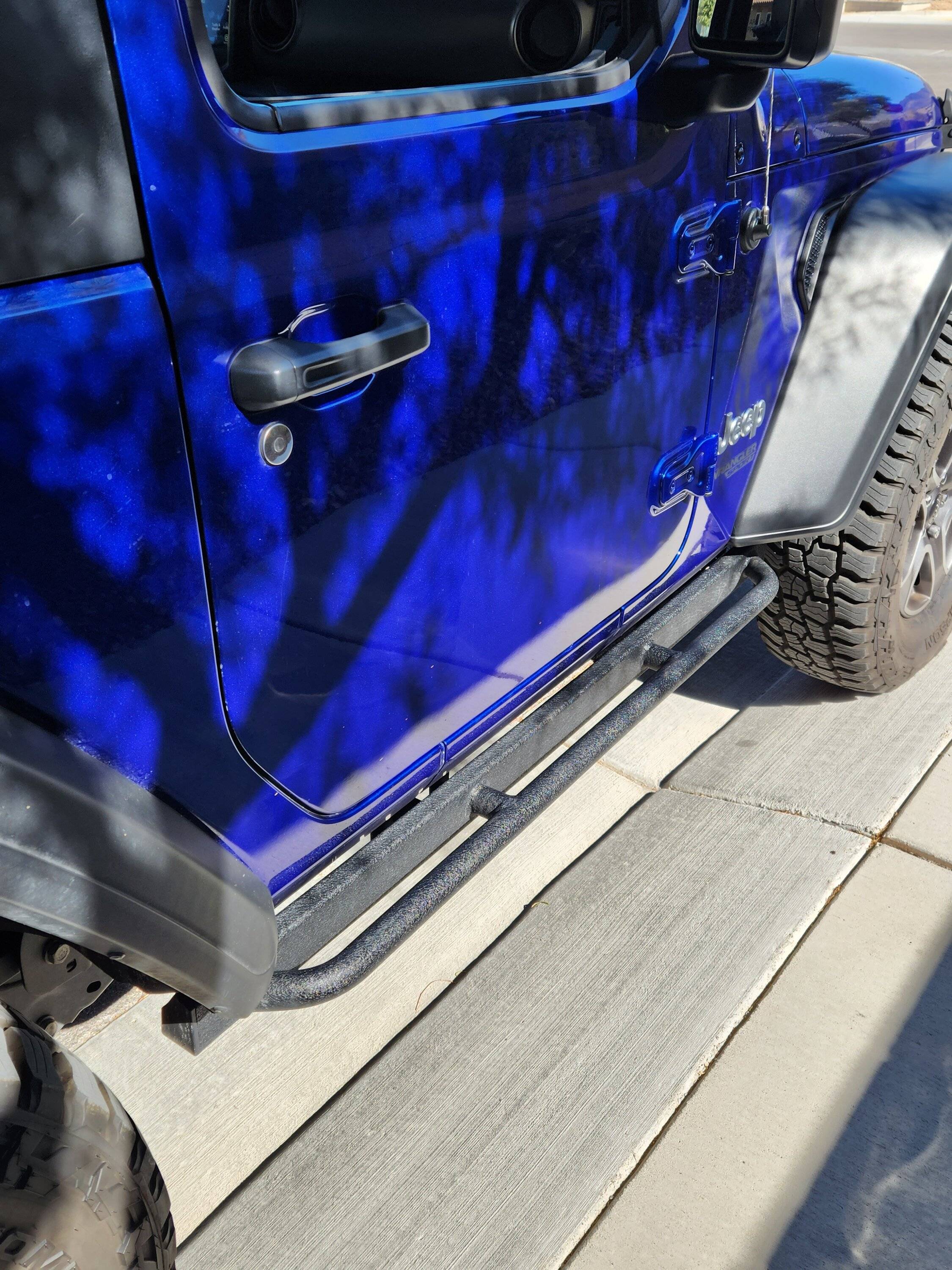Jeep Wrangler JL Side steps for 2 Door 20230209_121040