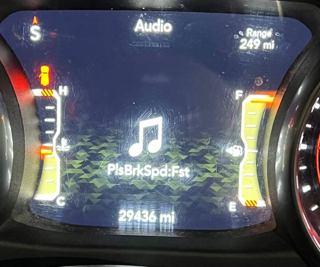 Jeep Wrangler JL Tazer live setting tazer
