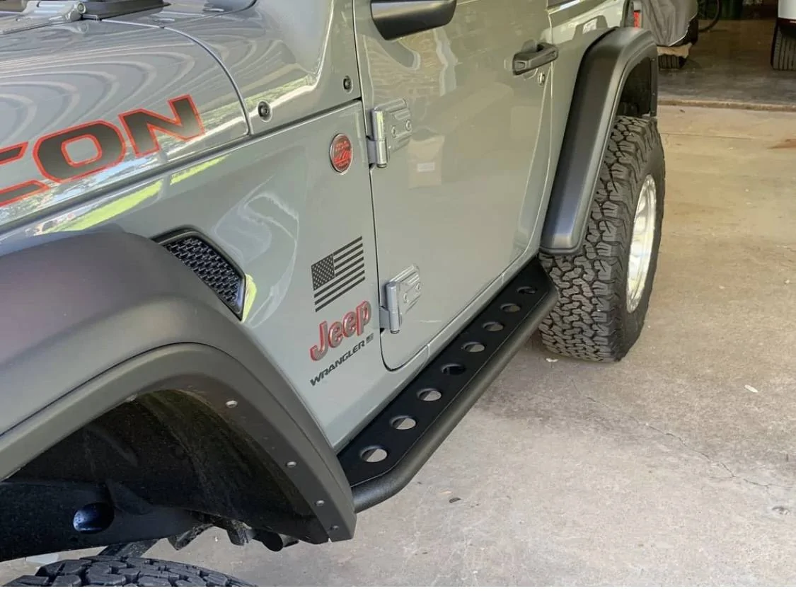 Jeep Wrangler JL Side steps for 2 Door IMG_7639
