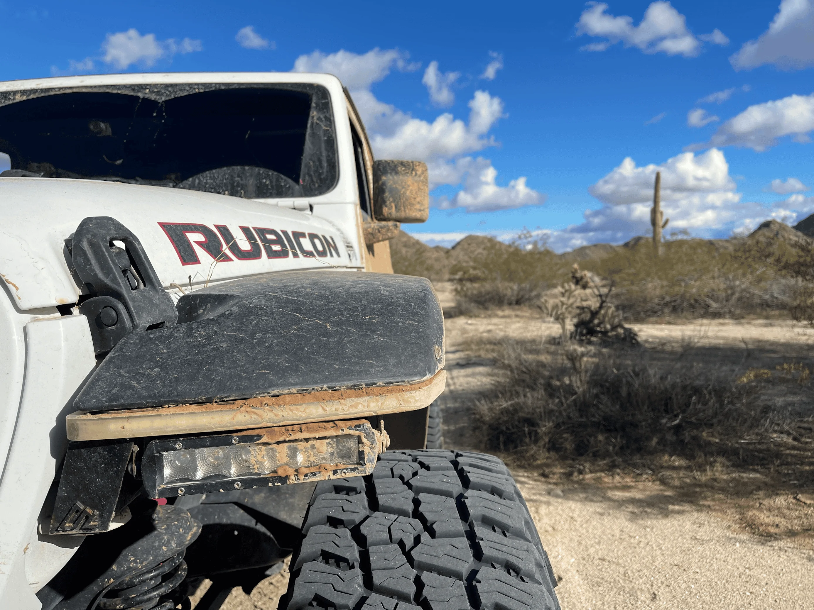Jeep Wrangler JL Big mud flaps on a JLUR. 1703336384989