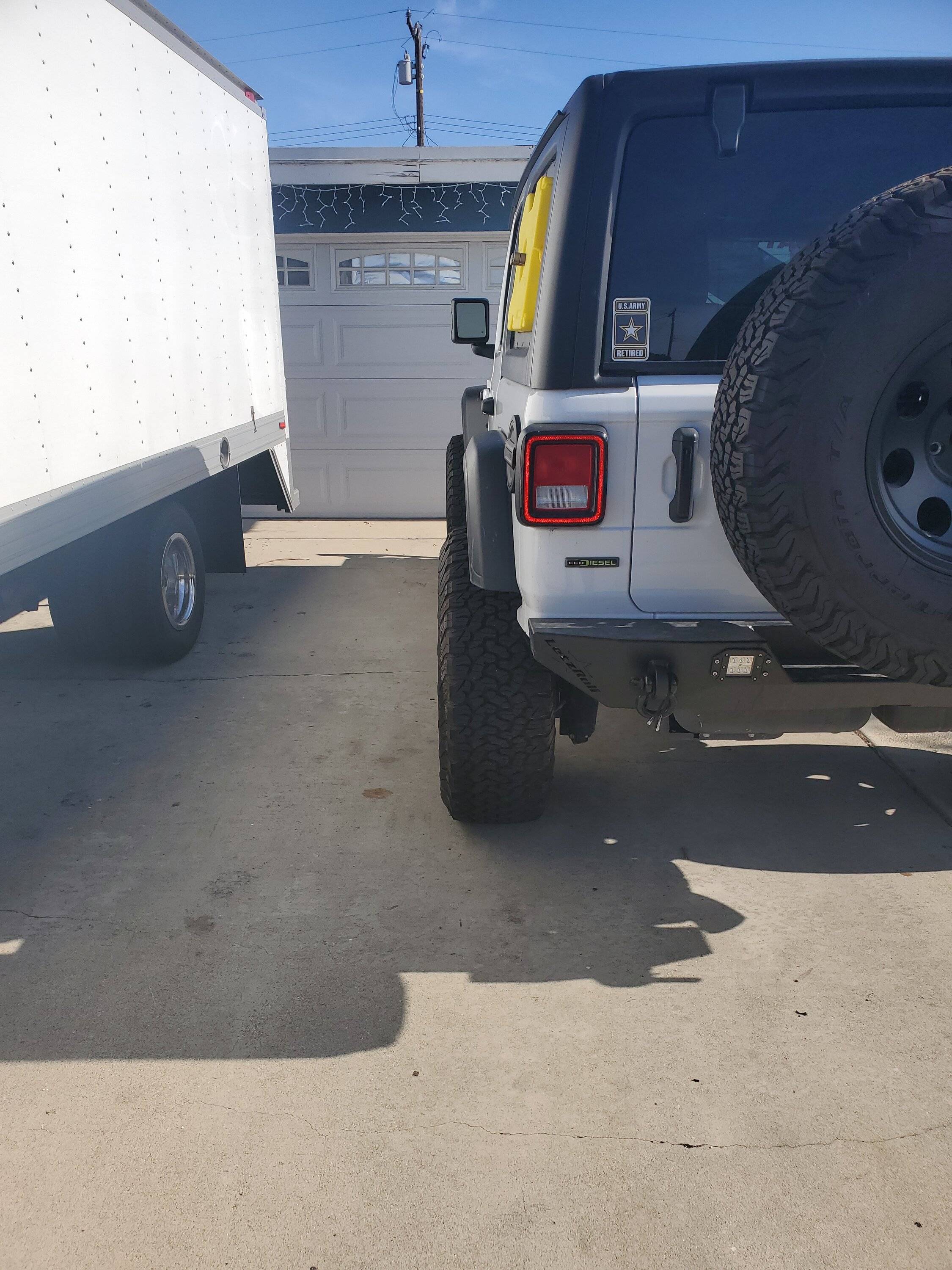 Jeep Wrangler JL Rims and offset, least amount possible 20231225_115214