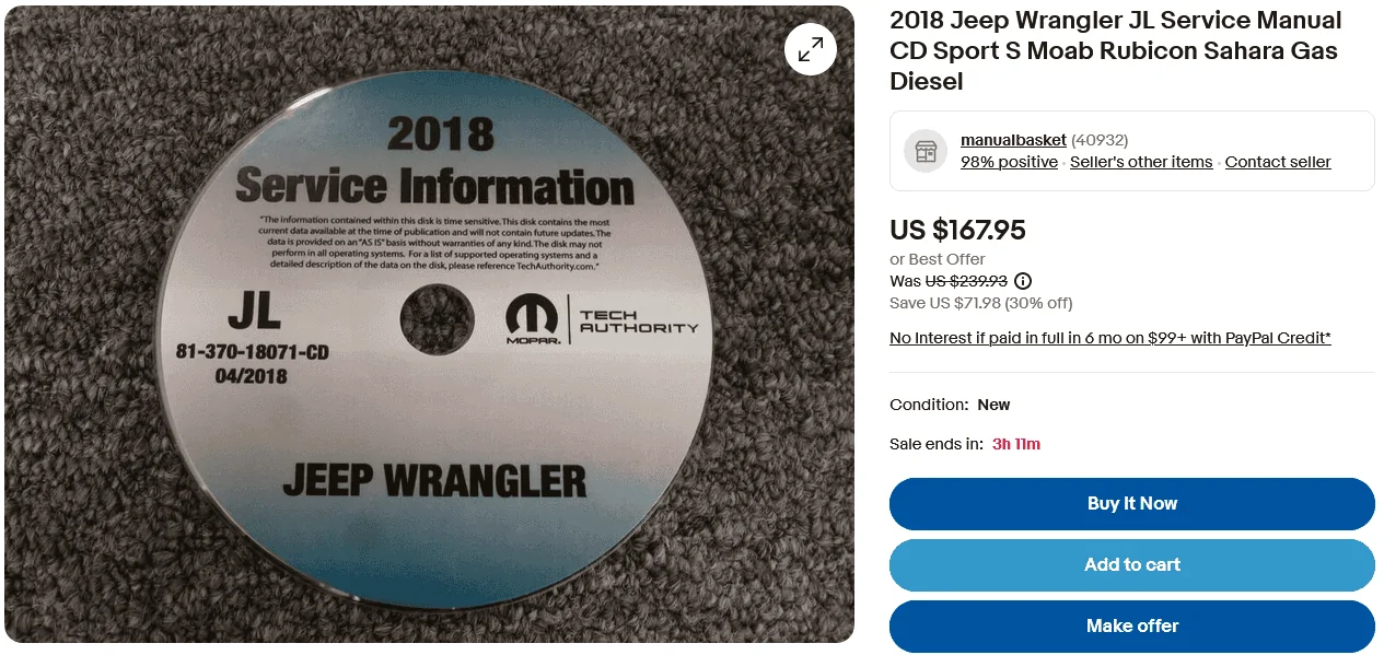 Jeep Wrangler JL Spark plug change on 3.6 penstar 1703549929048