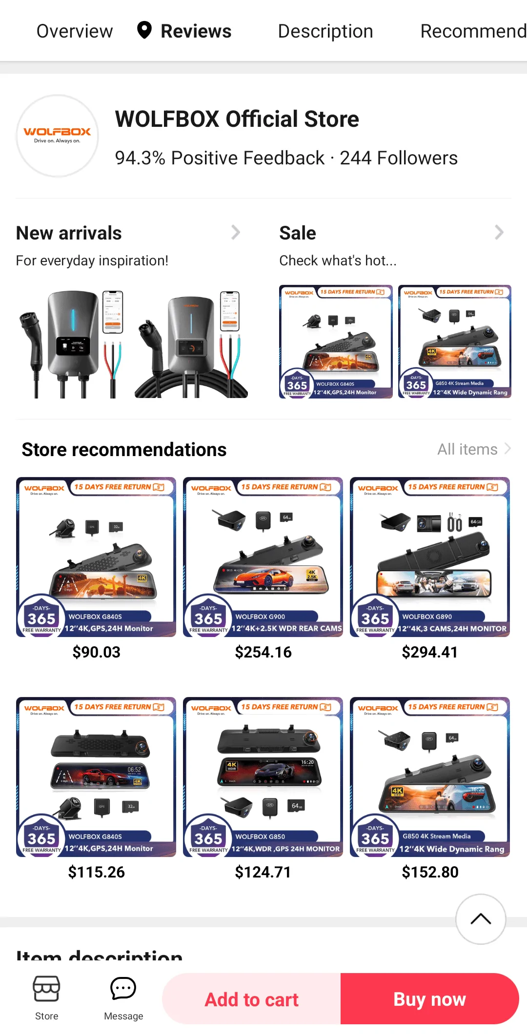 Jeep Wrangler JL WOLFBOX OFFICIAL DISCOUNT: $80 OFF ON G900 MIRROR DASHCAM Screenshot_20231228-040304-919