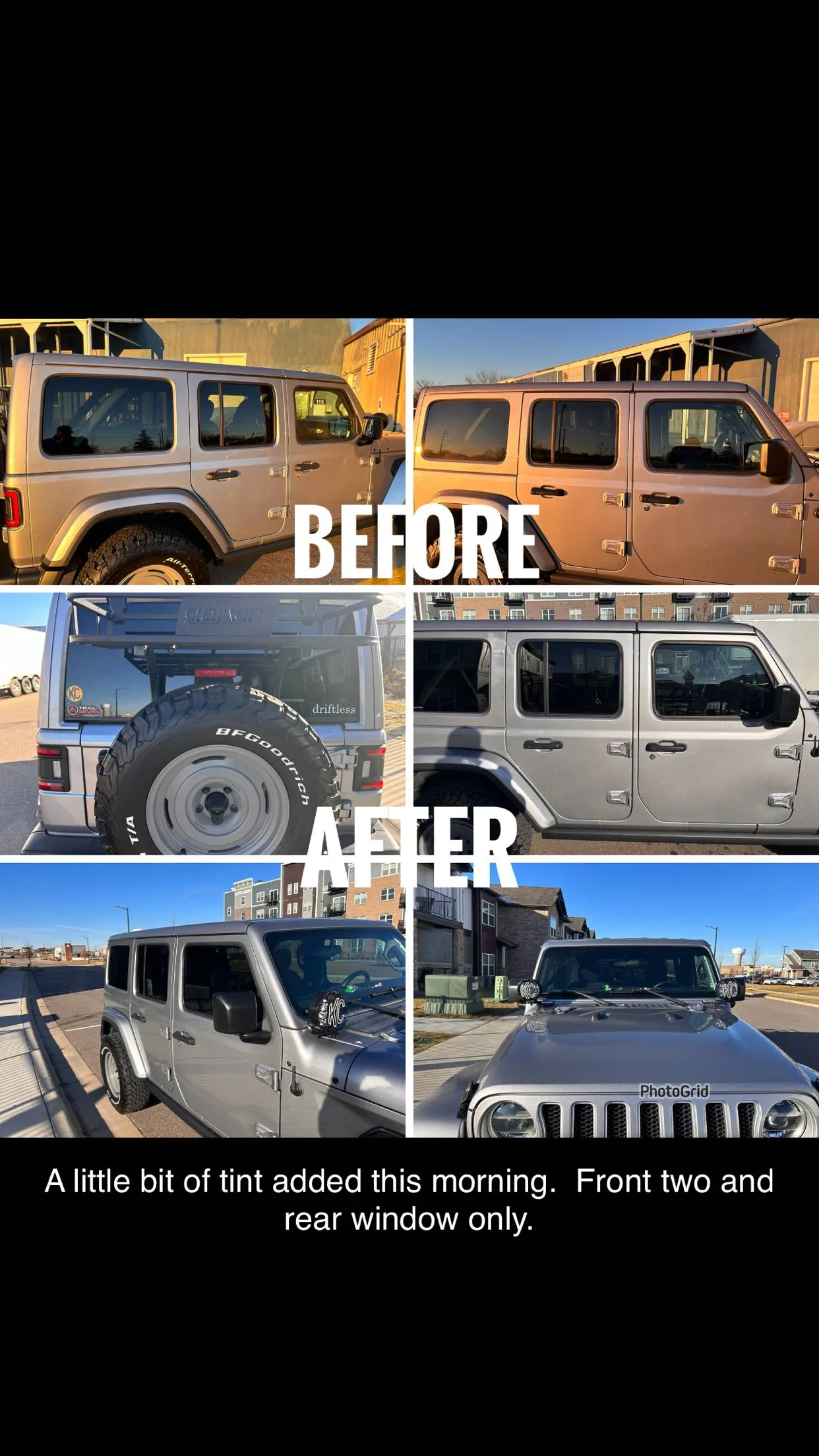Jeep Wrangler JL Window Tint Photo Compilation Master Thread IMG_0479