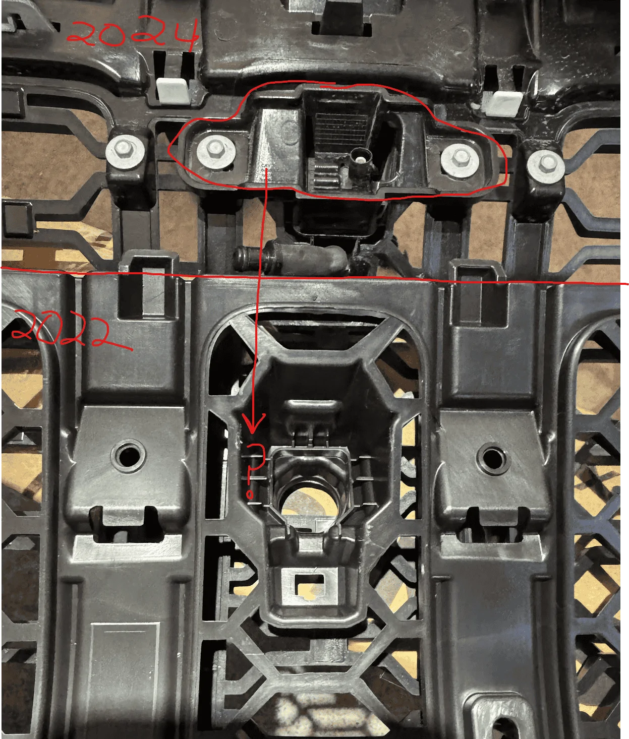 Jeep Wrangler JL How Can We Help? camera bracket