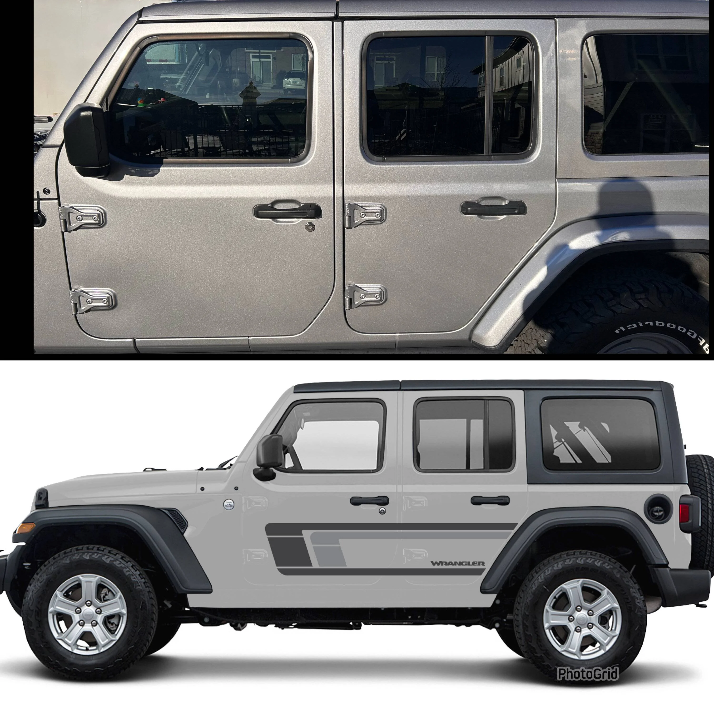 Jeep Wrangler JL Yes or No Retro Graphics IMG_0483