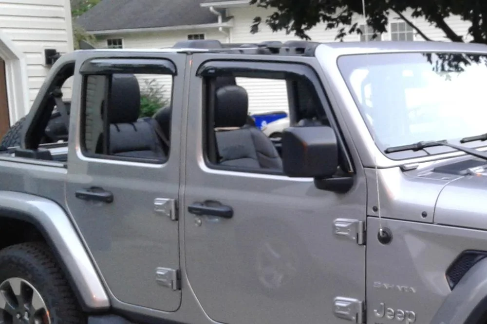 Jeep Wrangler JL Window vent shades AVS