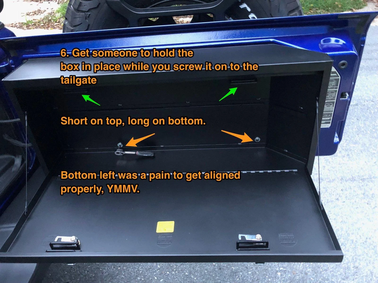 Jeep Wrangler JL Tuffy Tailgate Lockbox #349 Install 6_-_IMG_1247
