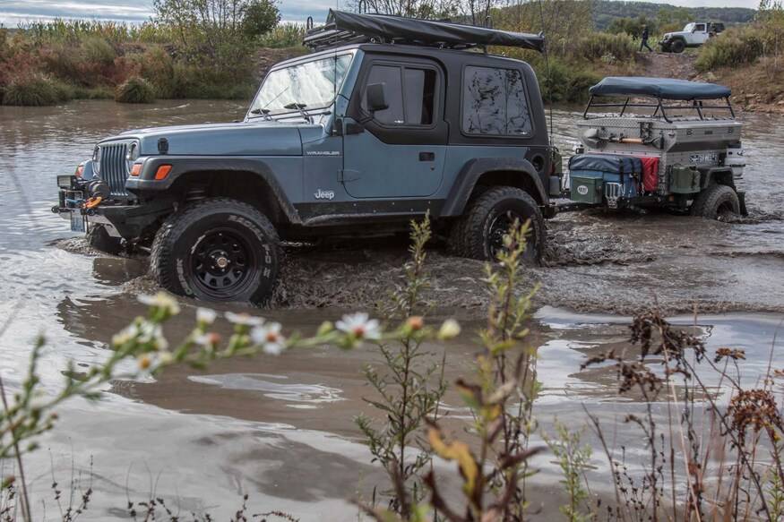 Jeep Wrangler JL Gratuitous towing pics Overland adventure.10