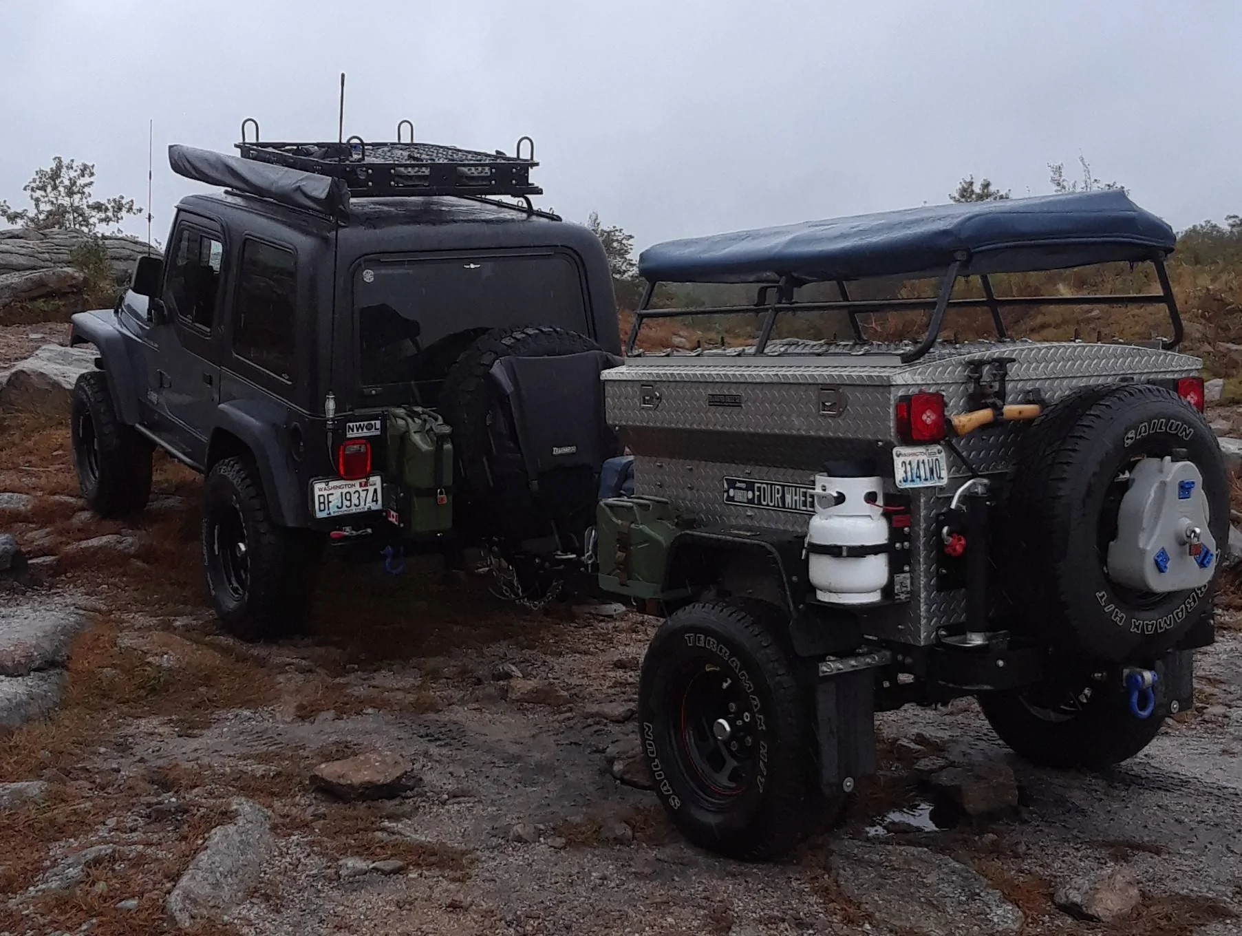 Jeep Wrangler JL Gratuitous towing pics Overland Adventure.2
