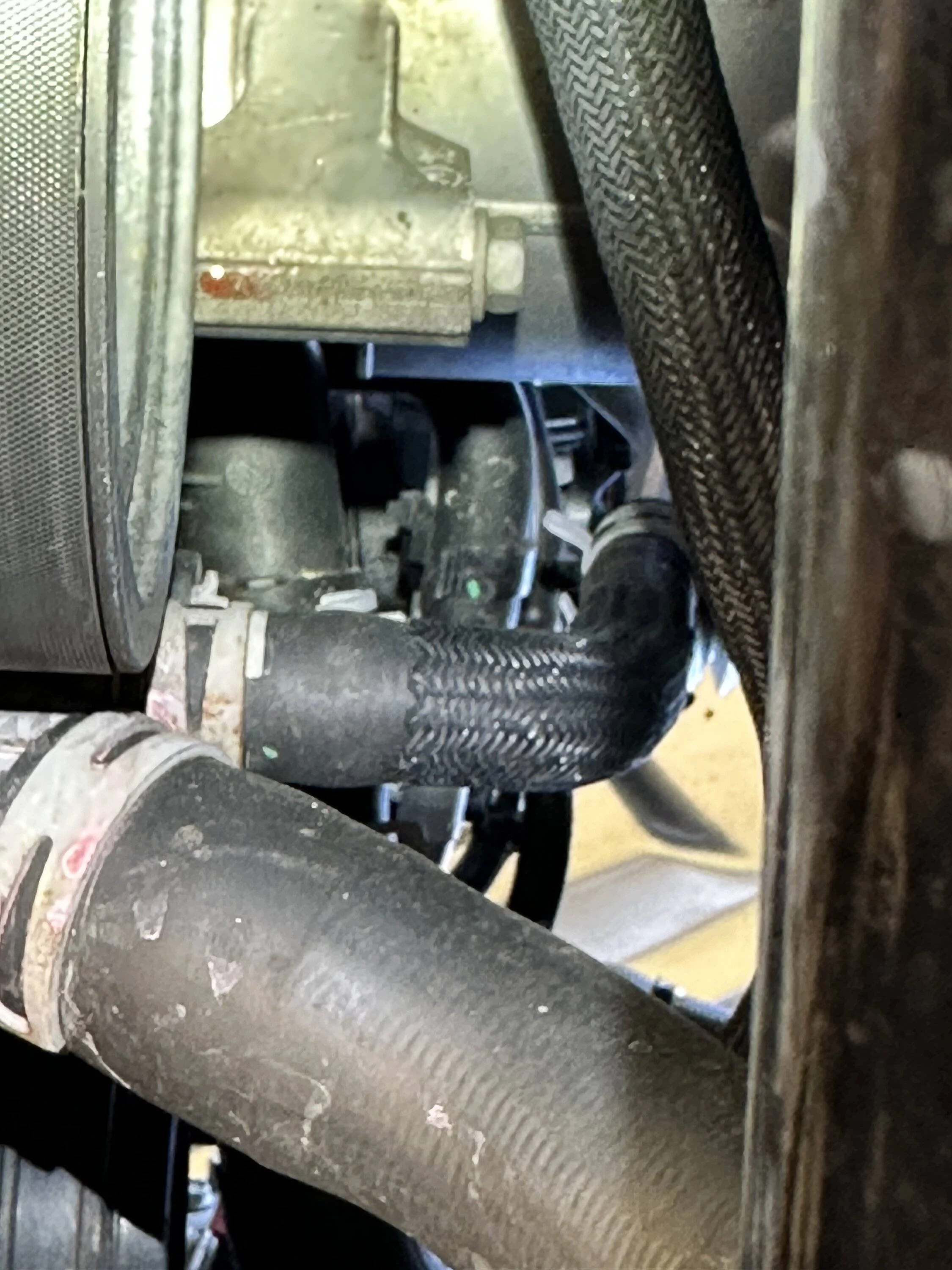 Jeep Wrangler JL Water Pump Leak Joys IMG_0498