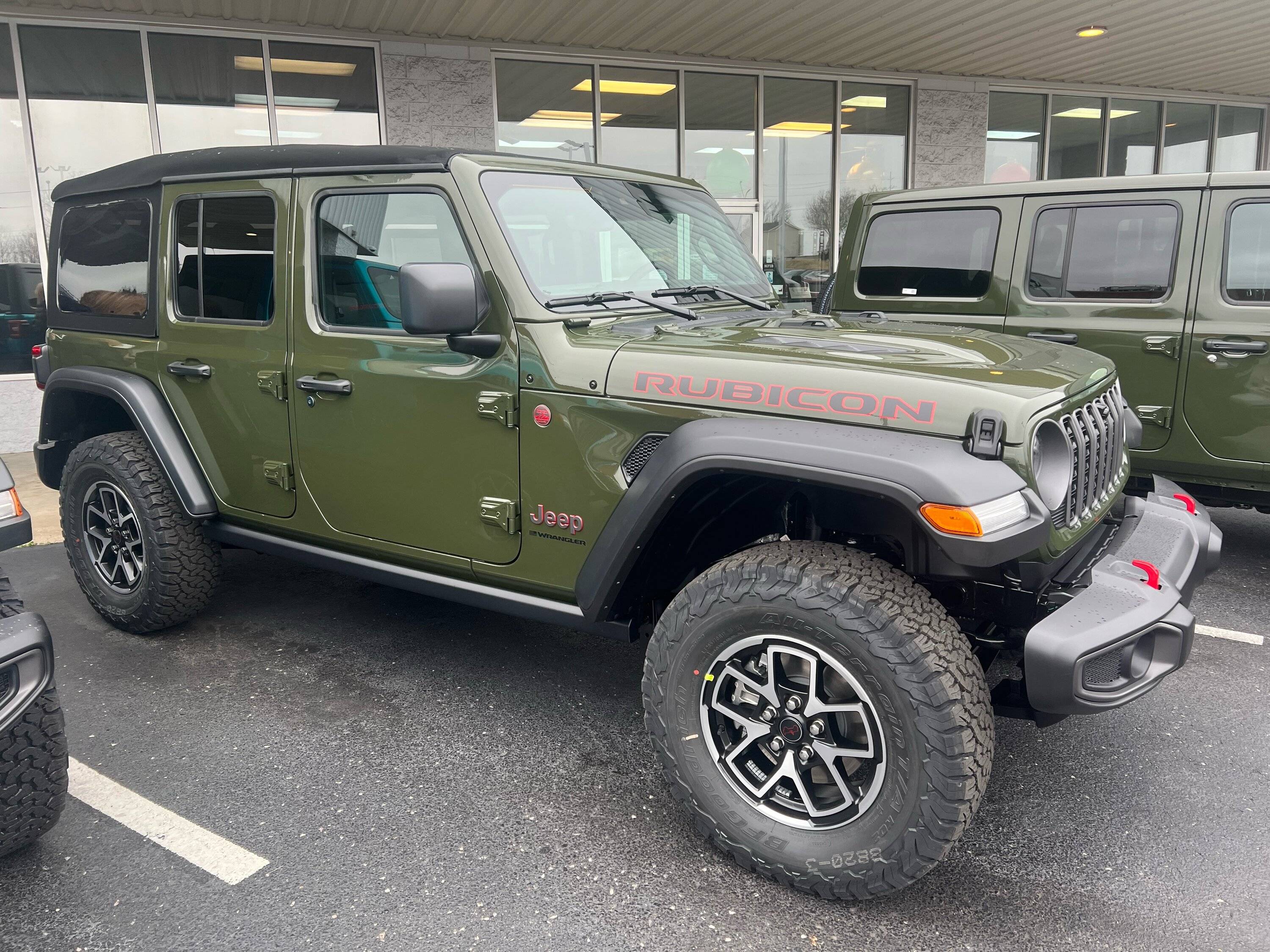 Jeep Wrangler JL 2024 Order Waiting Room Stock Day 1