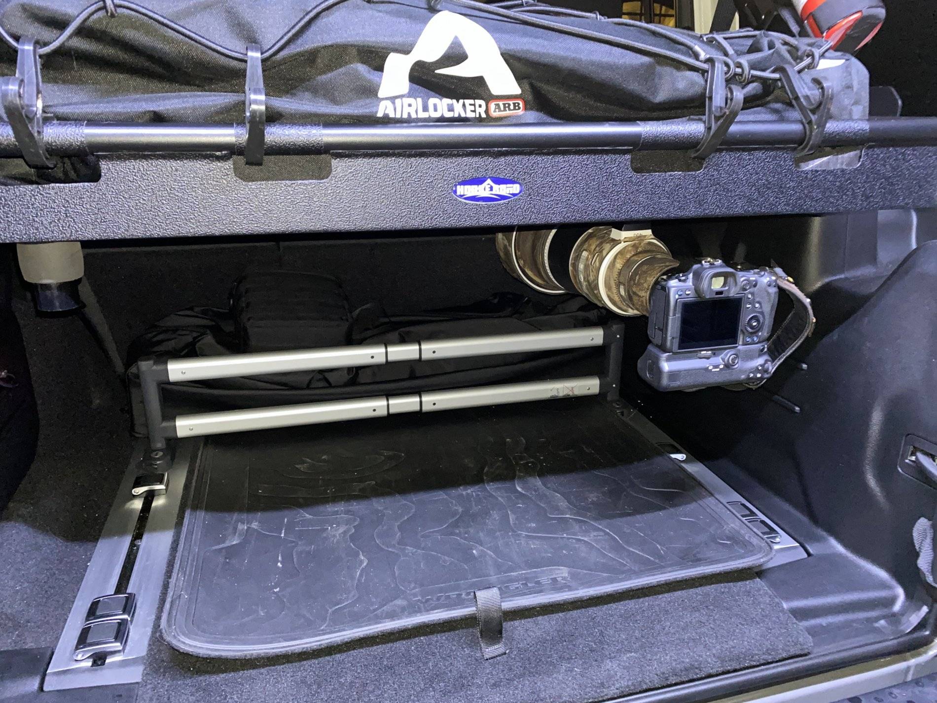 Jeep Wrangler JL Show us your Jeep's rear storage setups IMG_1049
