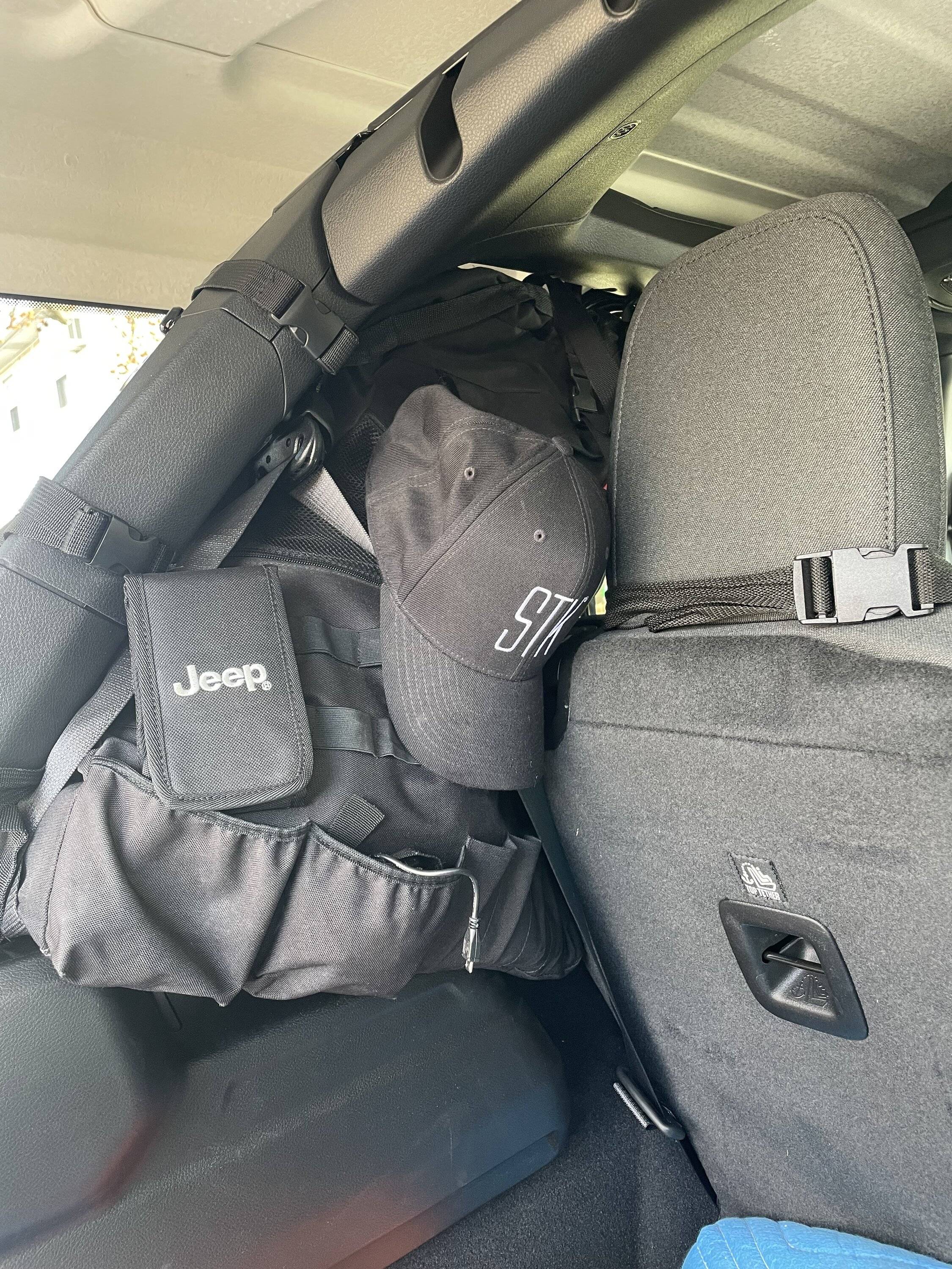 Jeep Wrangler JL 2024 Rubicon X rear storage solution IMG_5437