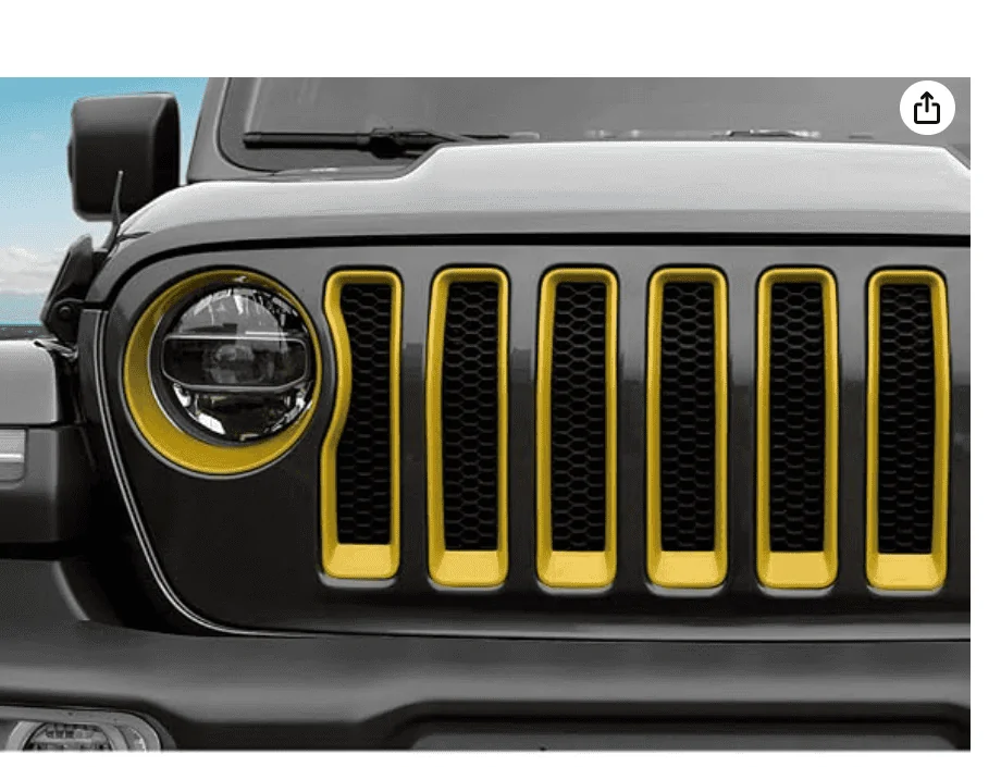 Jeep Wrangler JL Grill Inserts 1704916941488