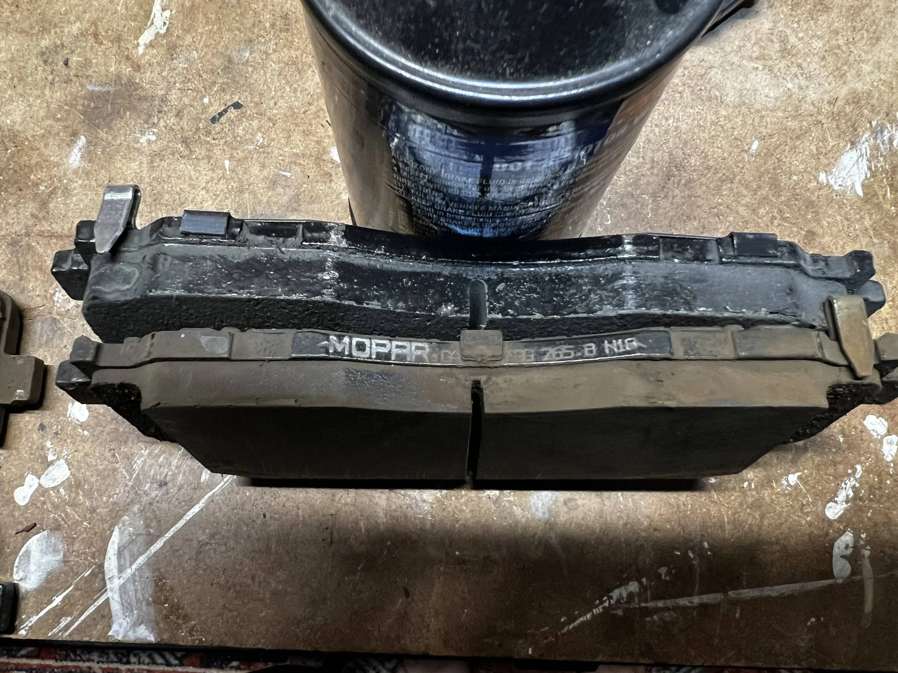 Jeep Wrangler JL Mopar Brake Pad Observation IMG_1335