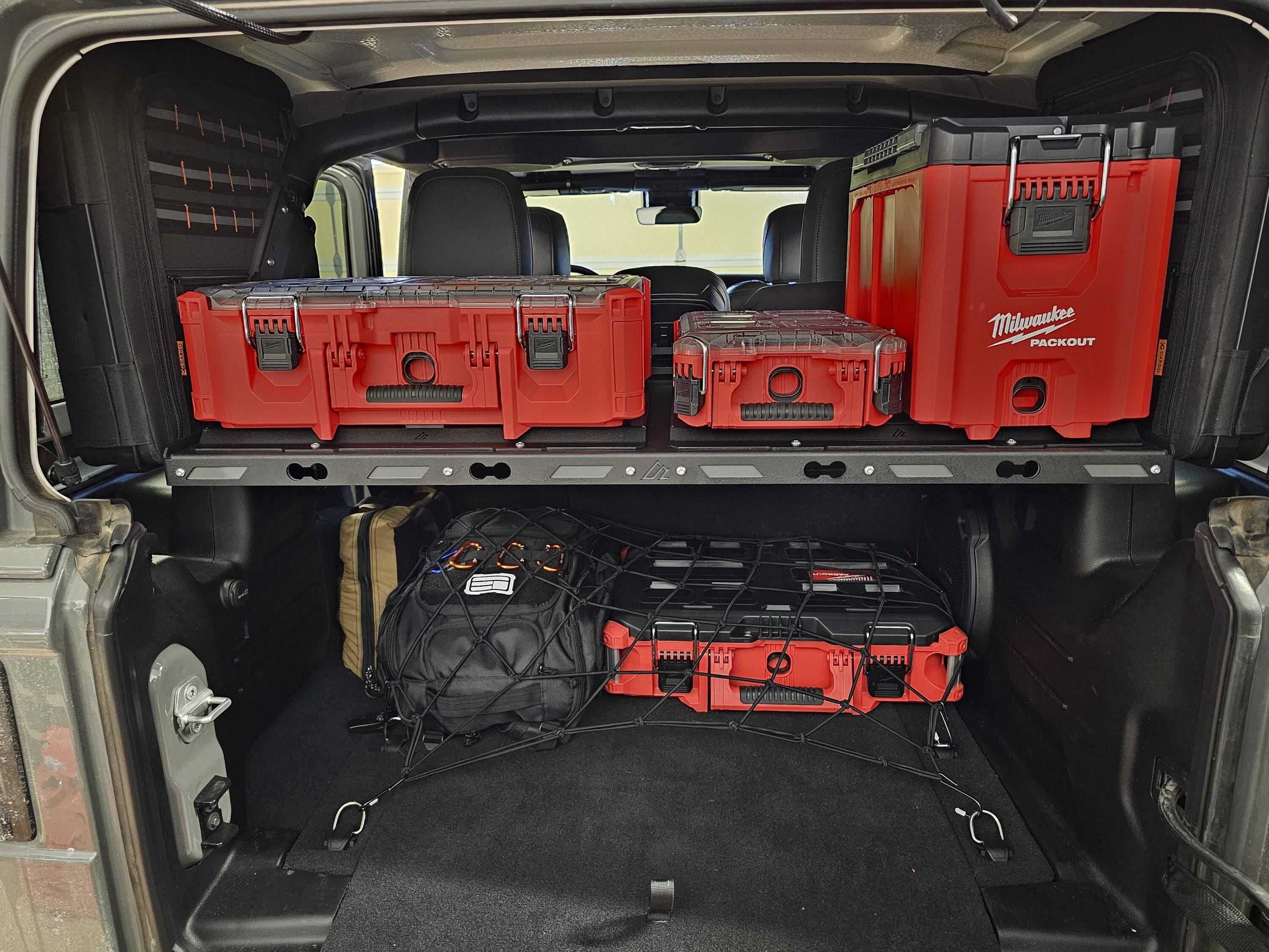 Jeep Wrangler JL Show us your Jeep's rear storage setups 20240113_122450