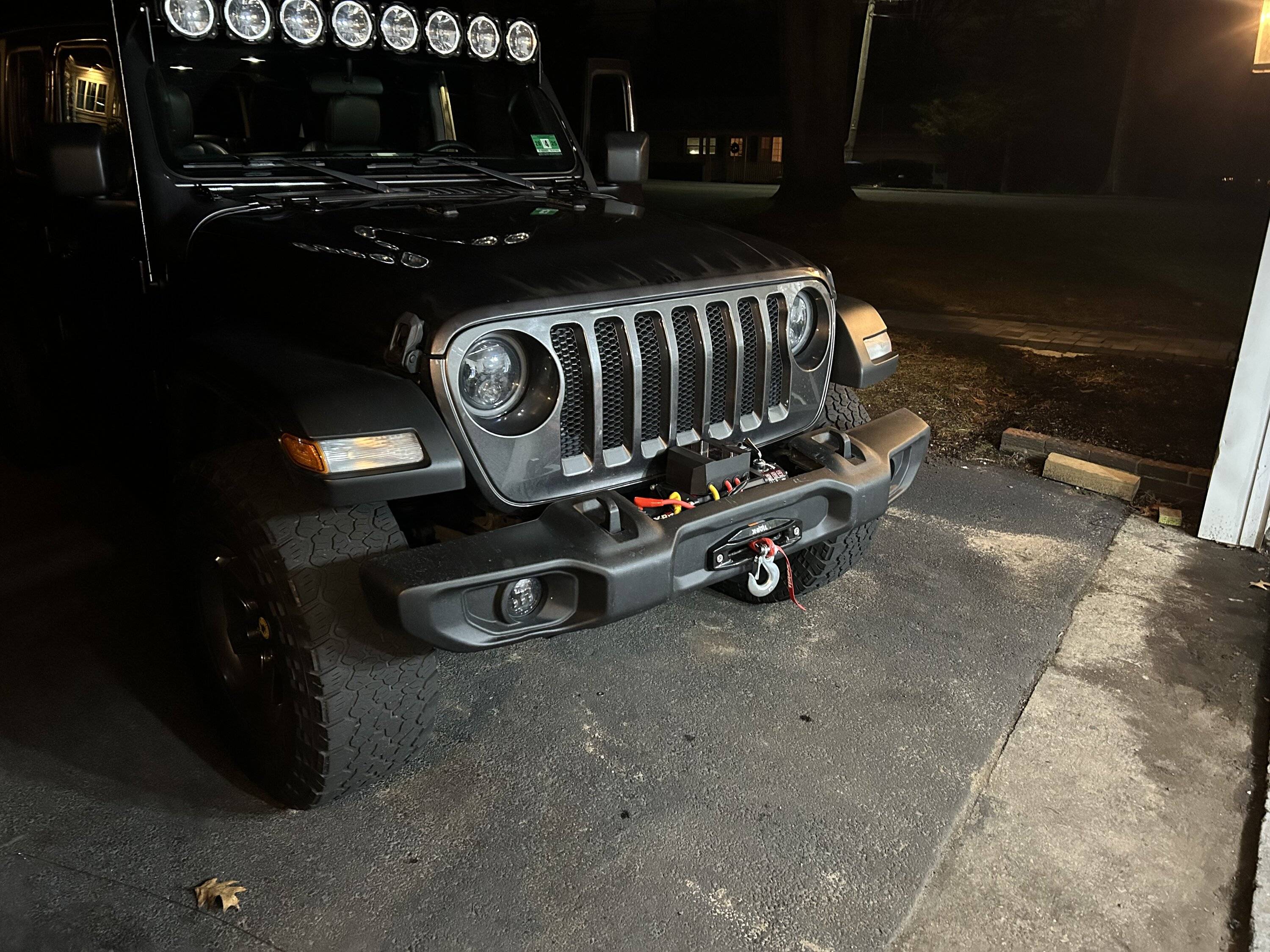 Jeep Wrangler JL Winch Mount for Plastic Bumper IMG_5373
