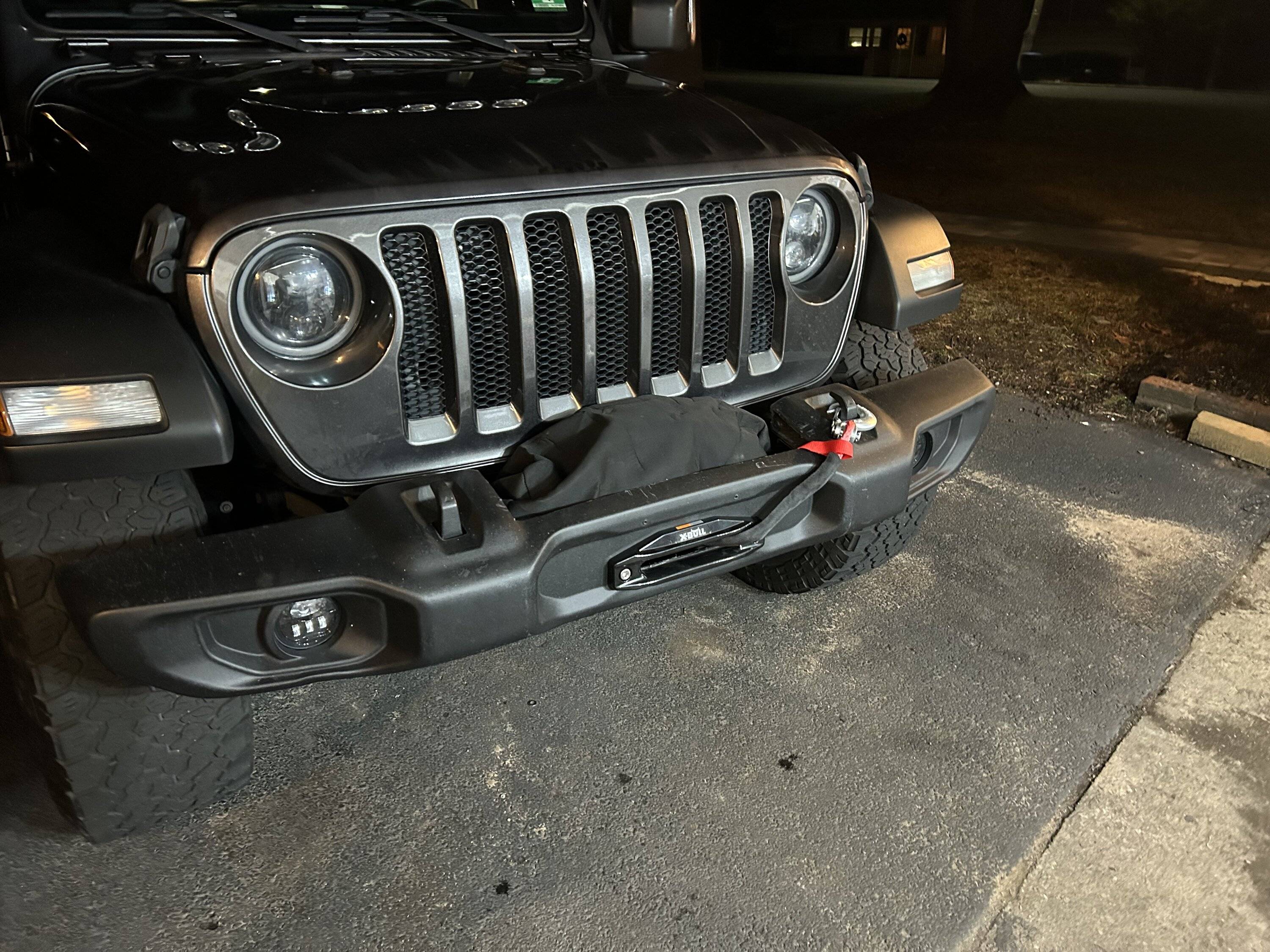 Jeep Wrangler JL Winch Mount for Plastic Bumper IMG_5376