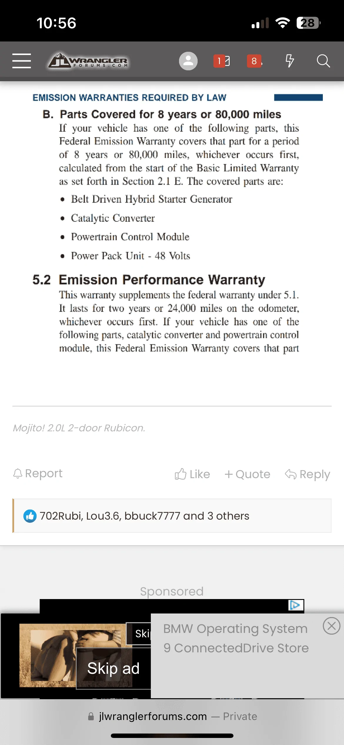 Jeep Wrangler JL 2018 2.0 e-torque battery issue -30F IMG_1876