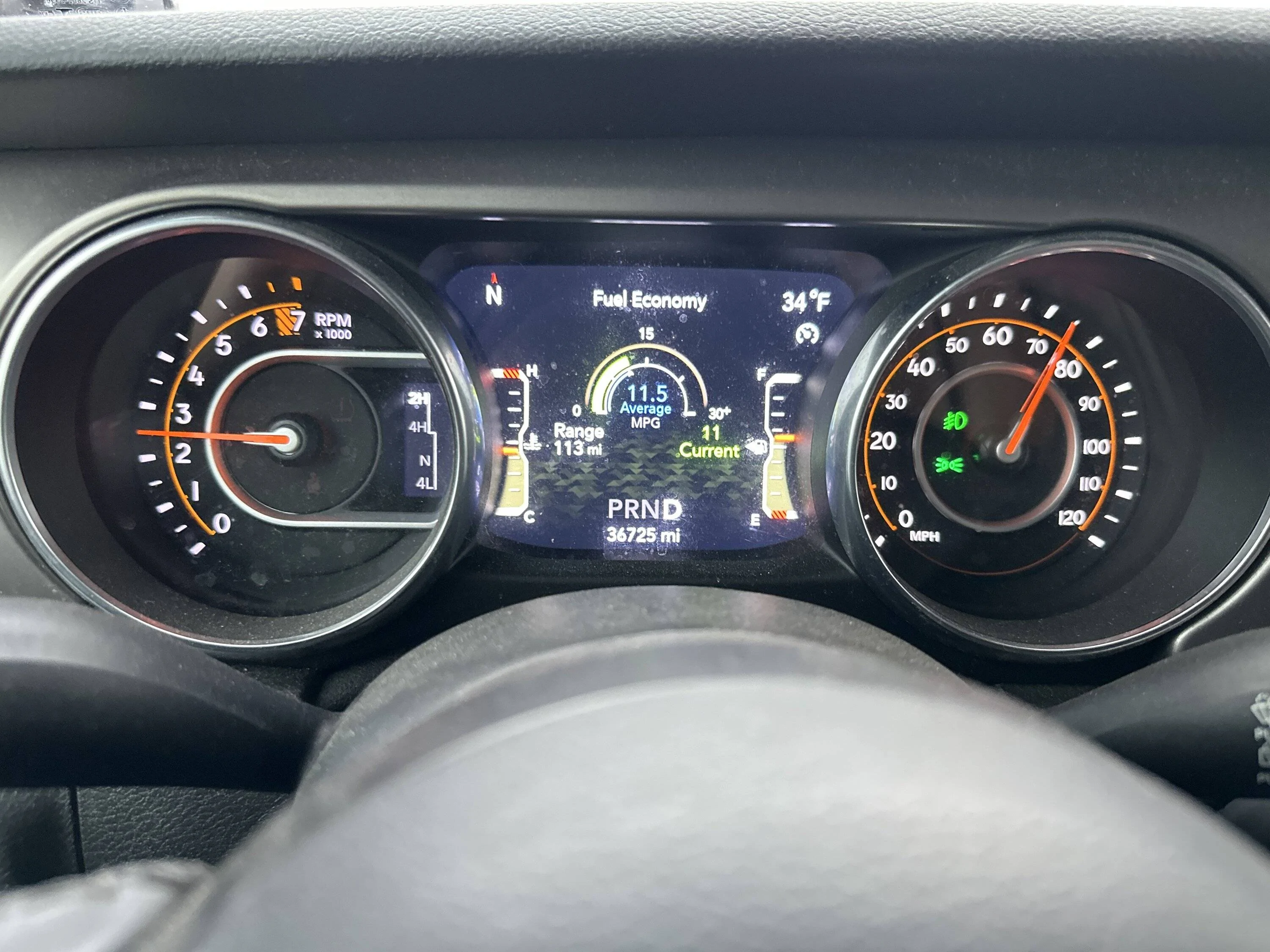 Jeep Wrangler JL 3.6 Trash MPG imag