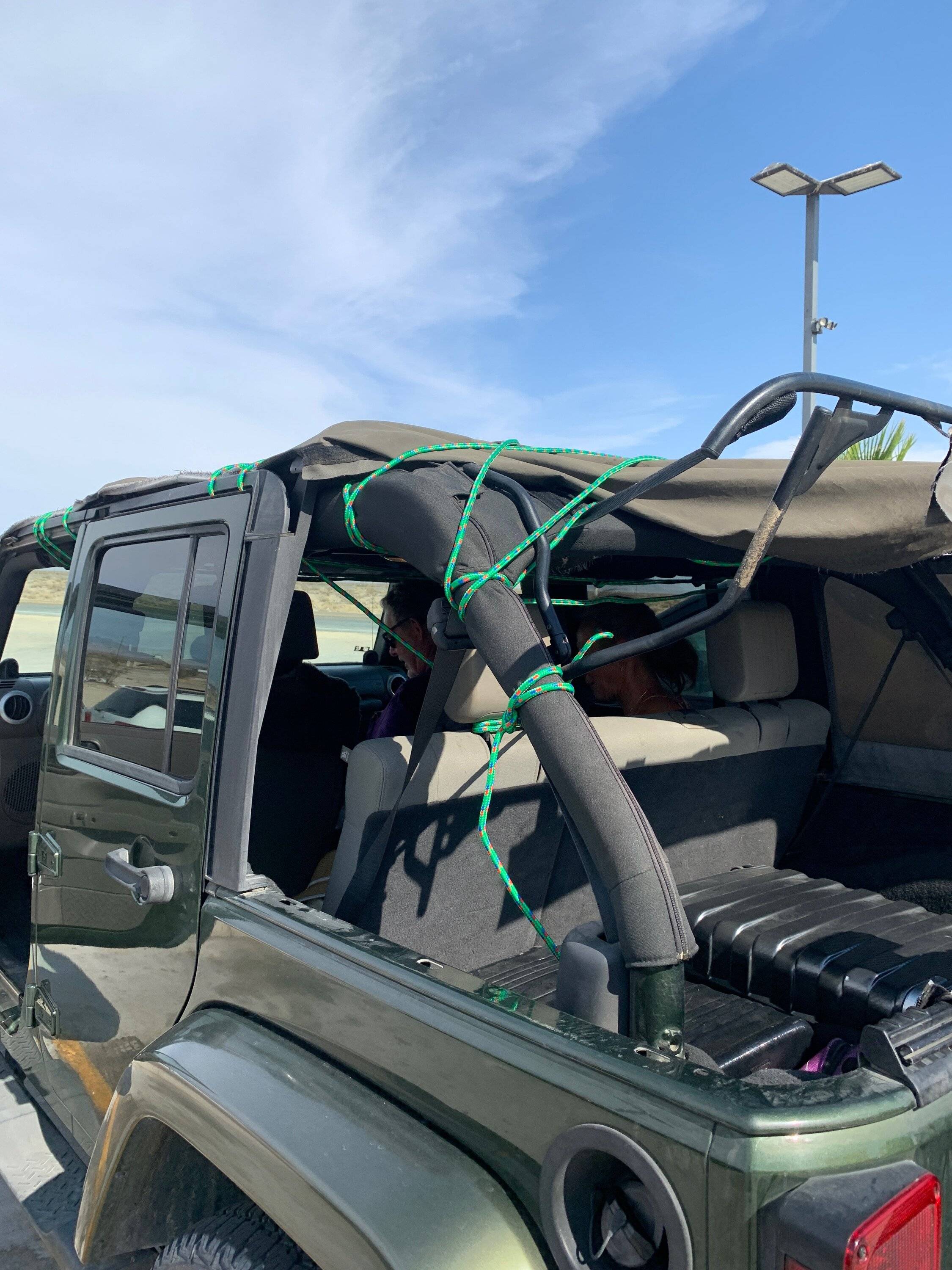 Jeep Wrangler JL Factory soft top tearing; Is this normal? IMG_9297