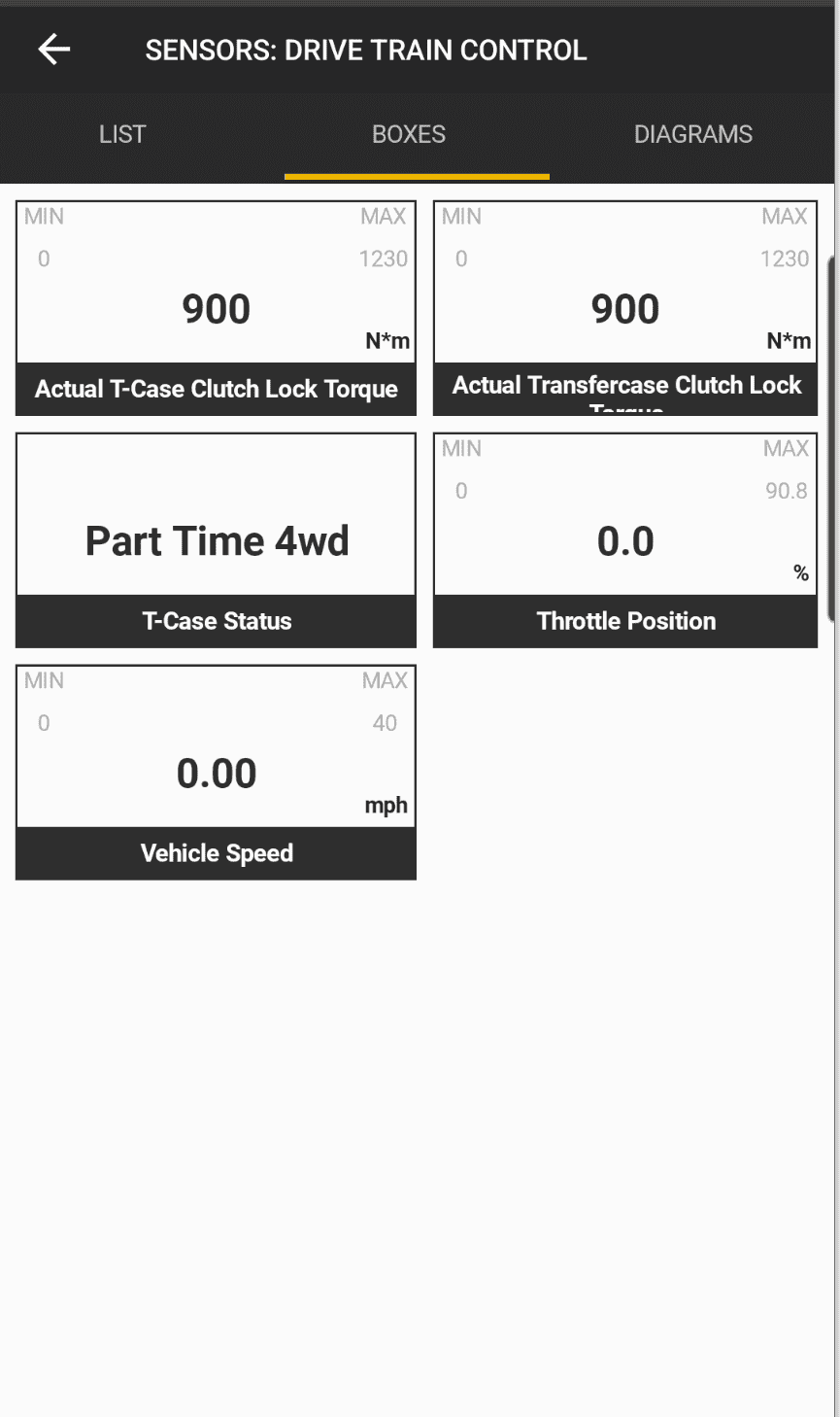 Jeep Wrangler JL 4WD Auto questions DTCM-4-high-prt-time