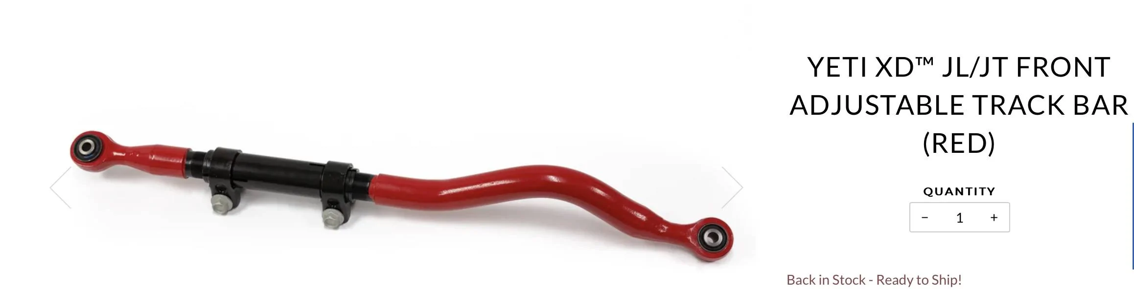 Jeep Wrangler JL Rough Country Forged Adjustable front track  bar? IMG_1460