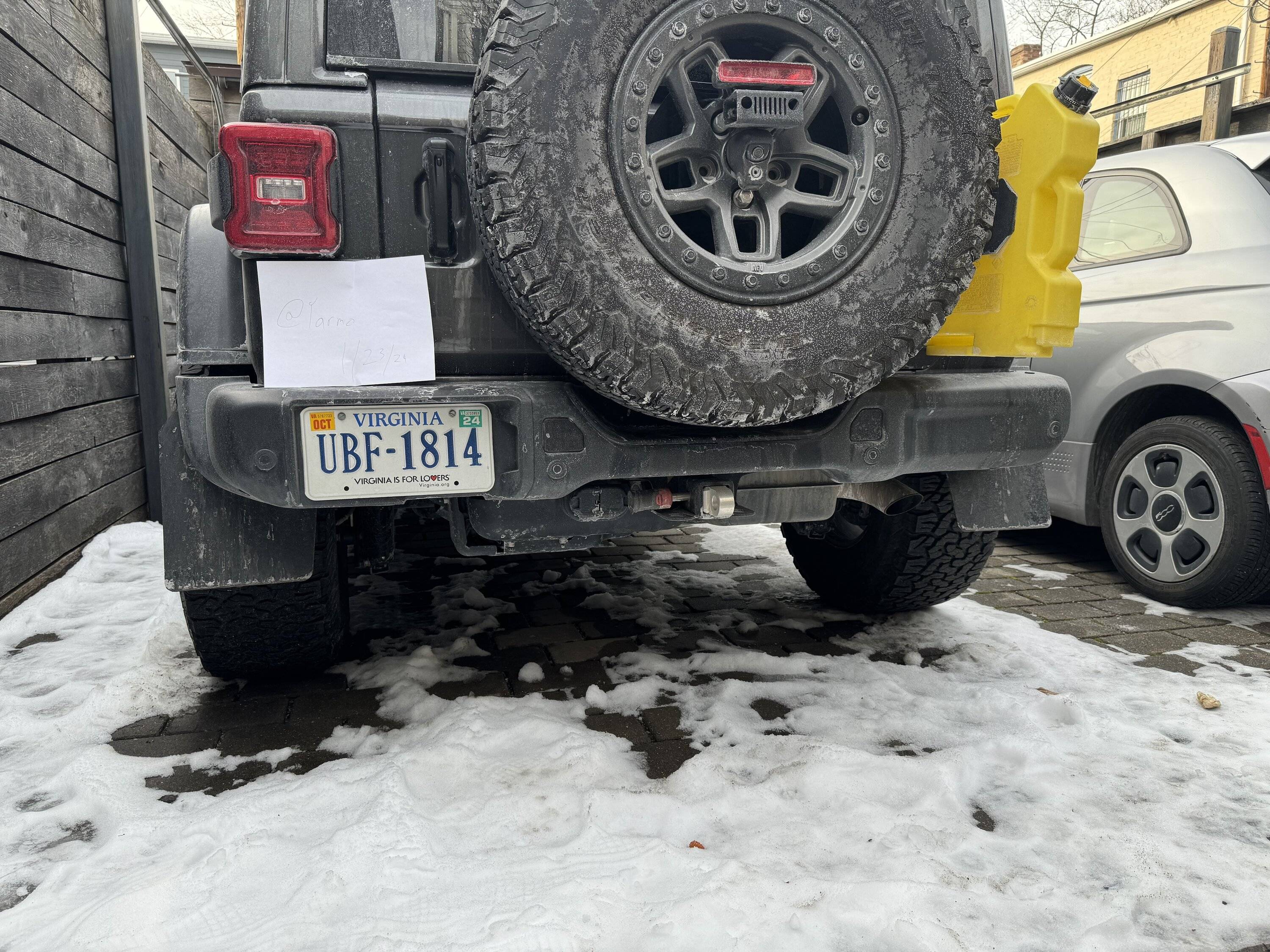 Jeep Wrangler JL Mopar Steel Rear Bumper IMG_4465