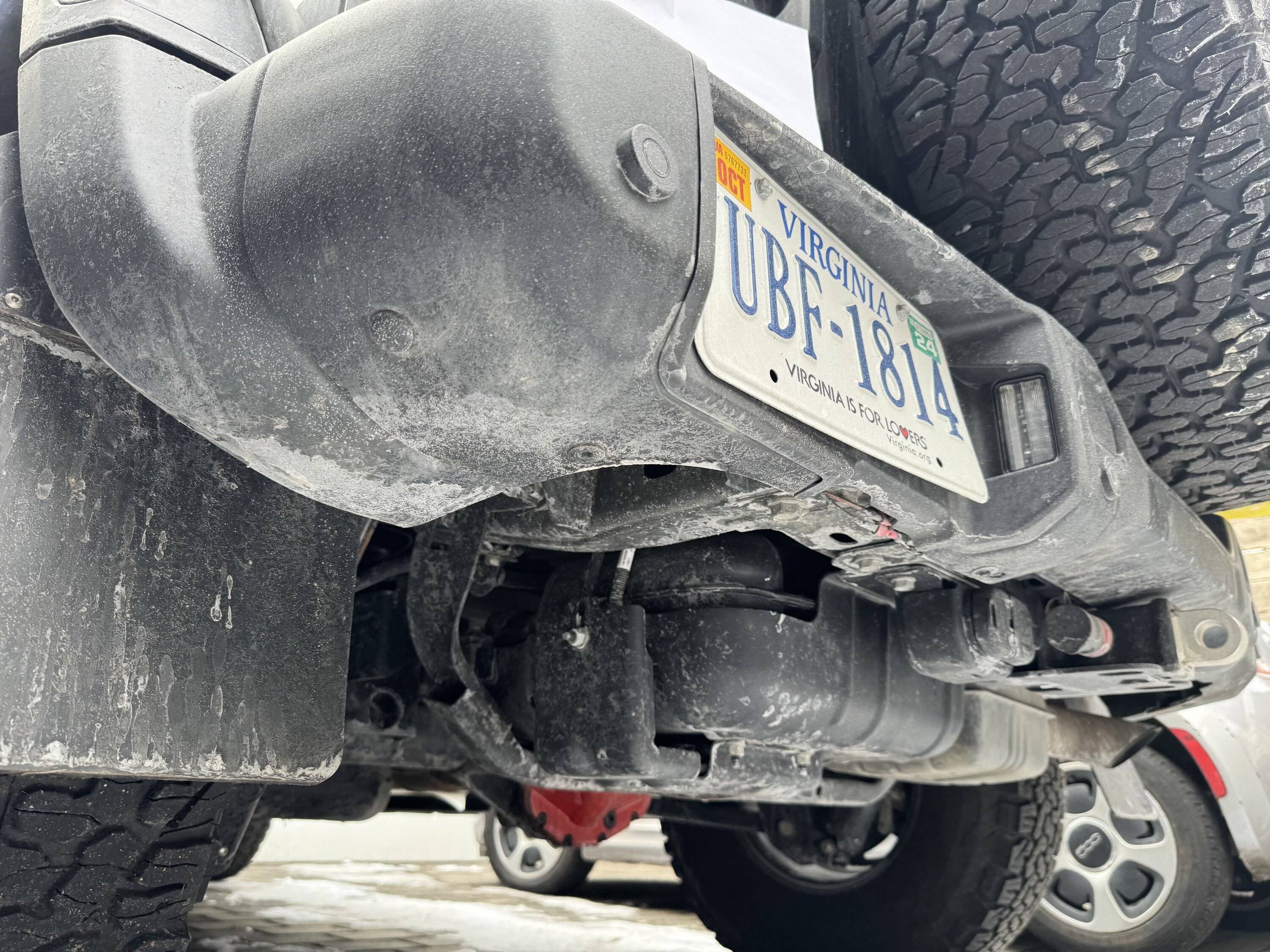 Jeep Wrangler JL Mopar Steel Rear Bumper IMG_4467