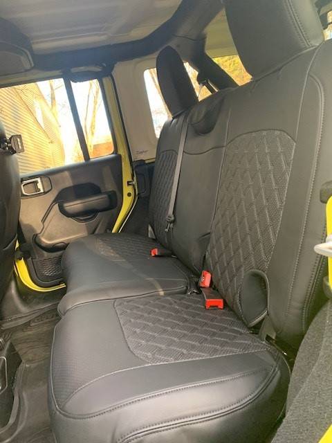 Jeep Wrangler JL Giant Panda Seat Covers - Amazon Back 2