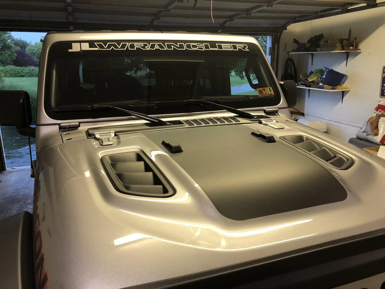 Jeep Wrangler JL Black hood decal for Rubicon D287A684-AC1D-4E26-B34F-B0929027C6DD