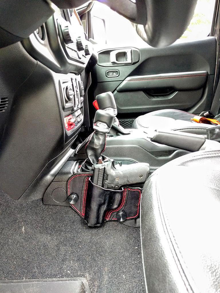 Jeep Wrangler JL JL Console Holster Project {filename}