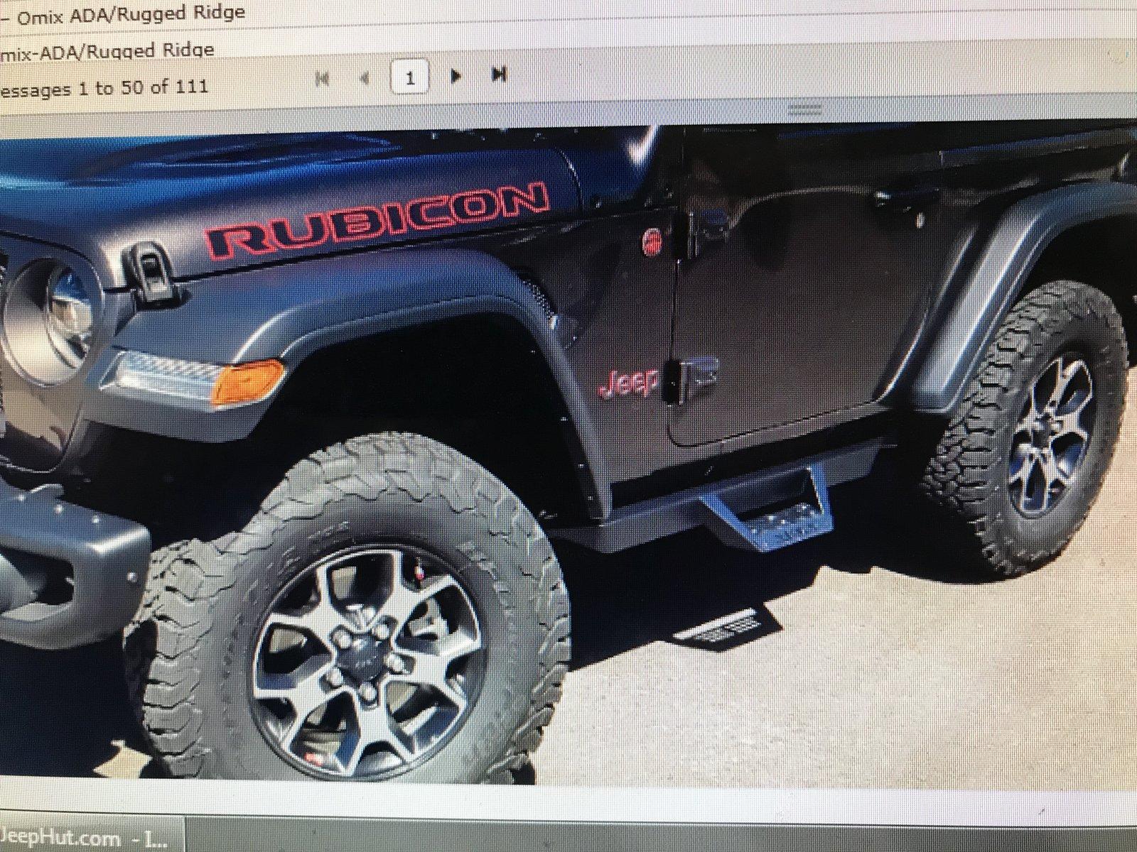 Jeep Wrangler JL Side Steps for 2 Door JL? CF780DFC-3059-4742-A454-1EB77C017667