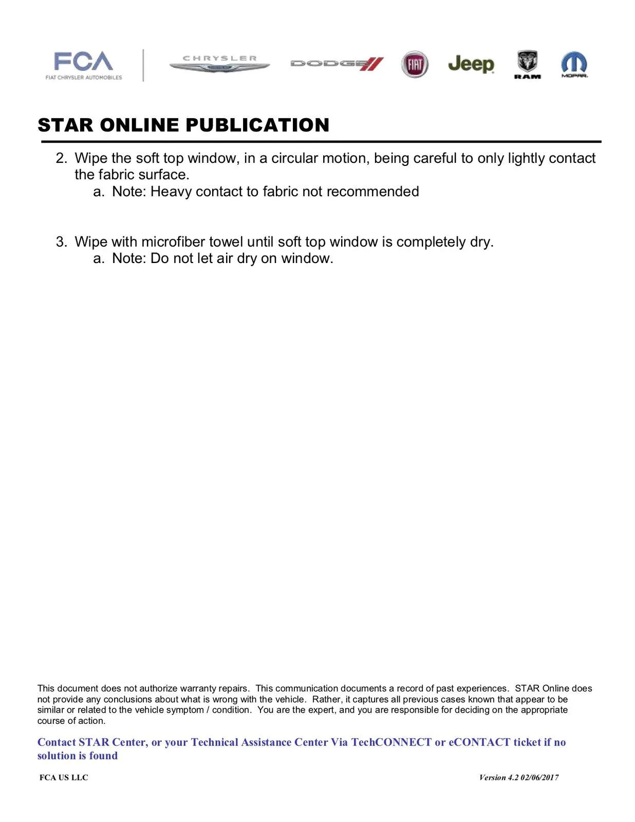 Jeep Wrangler JL Issue Bulletin: Soft Top Windows Streaked JL_S1823000047_Soft_Top_Windows_Streaked-2