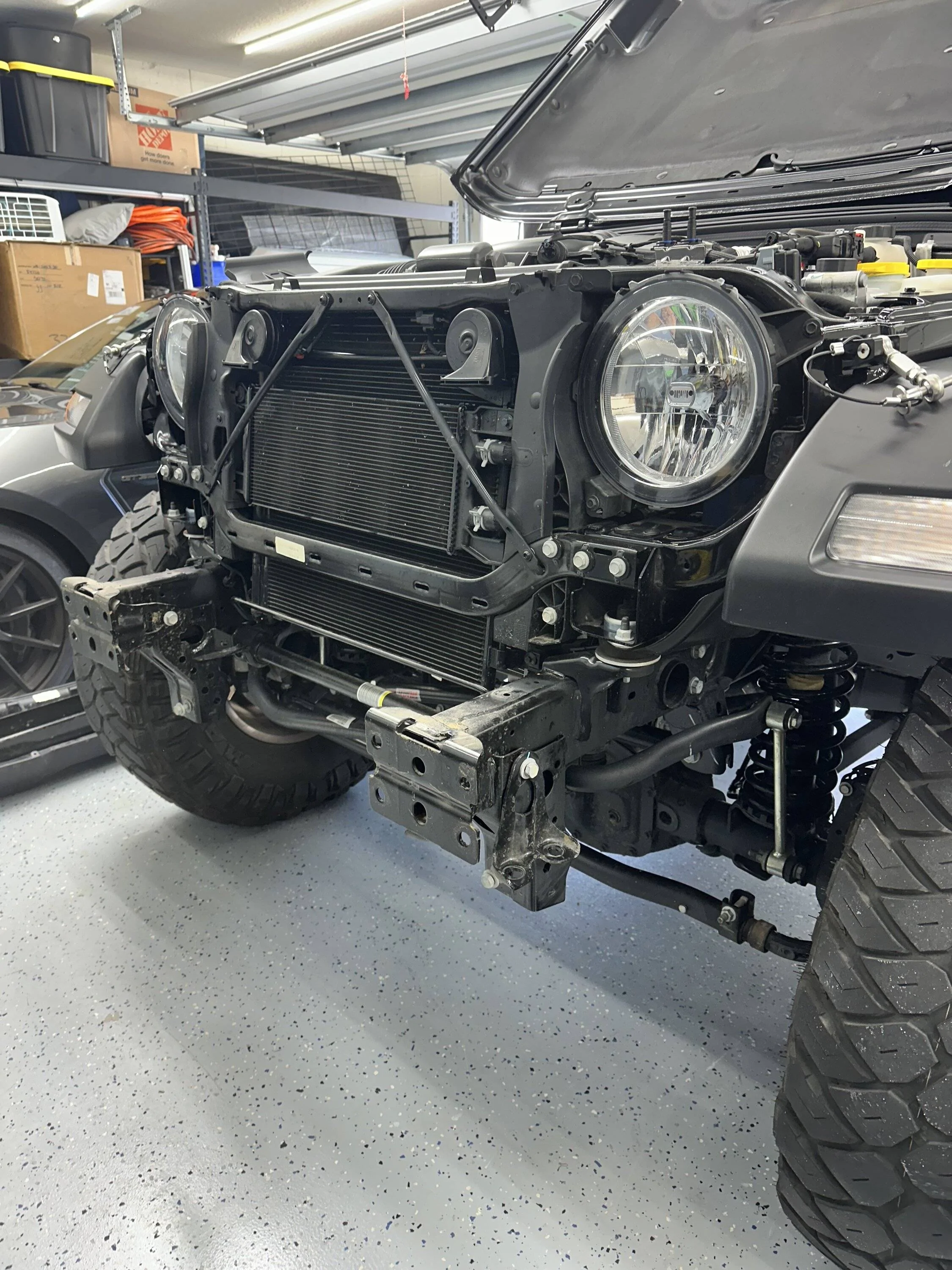 Jeep Wrangler JL My eBay bumper installed IMG_2922
