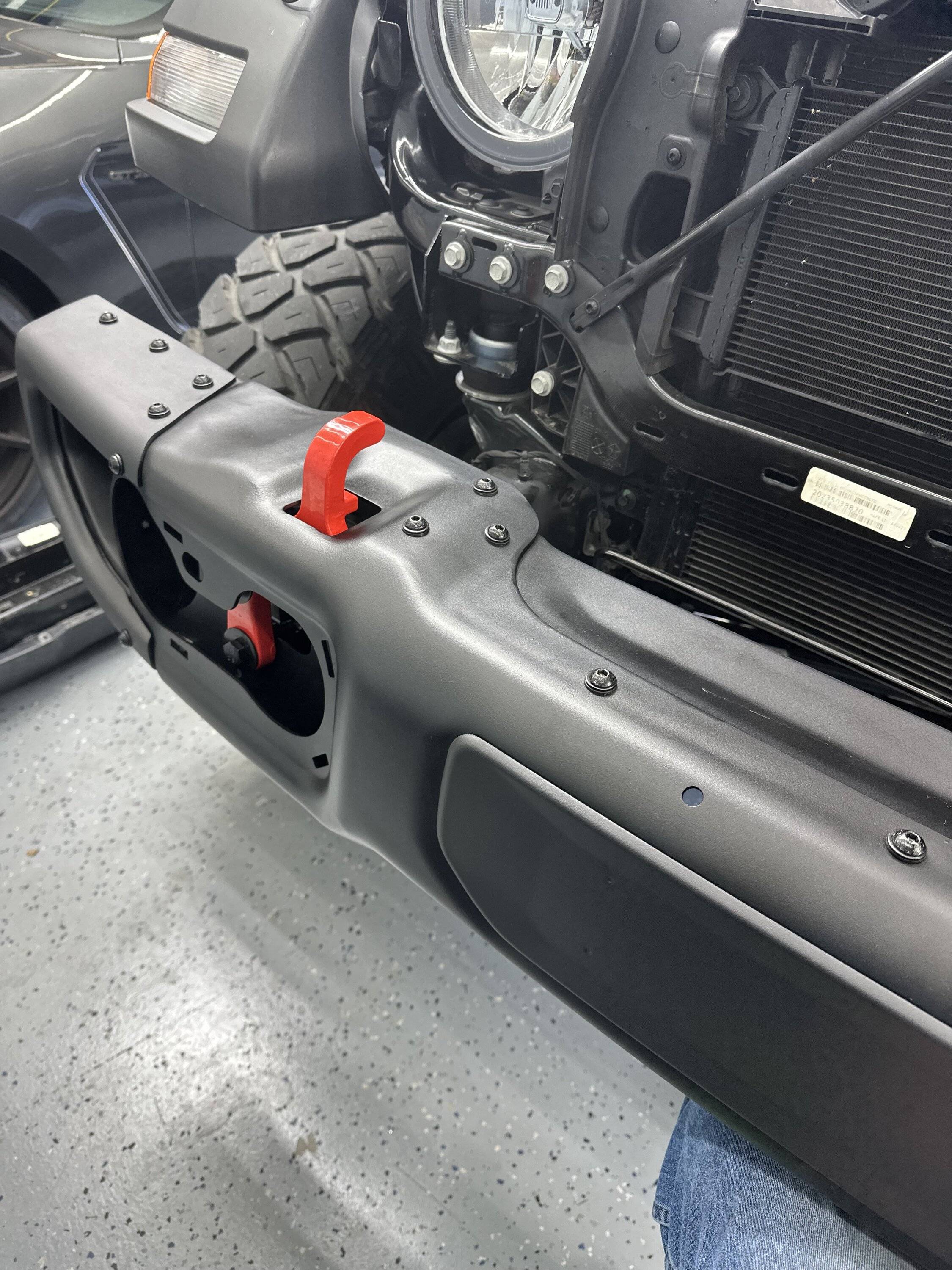 Jeep Wrangler JL My eBay bumper installed IMG_2923